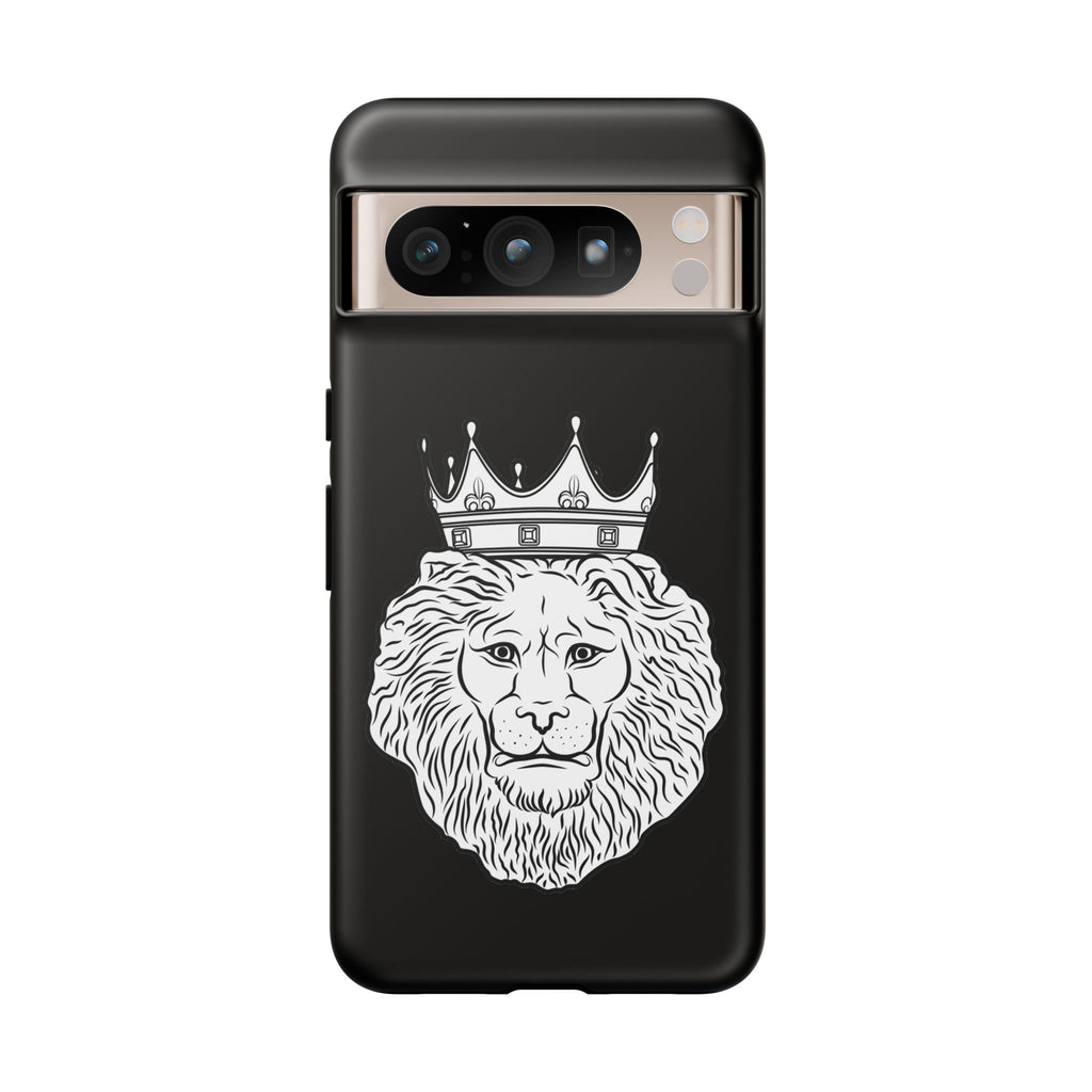 KING Black Christian Phone Case – The Original faithwear – front view