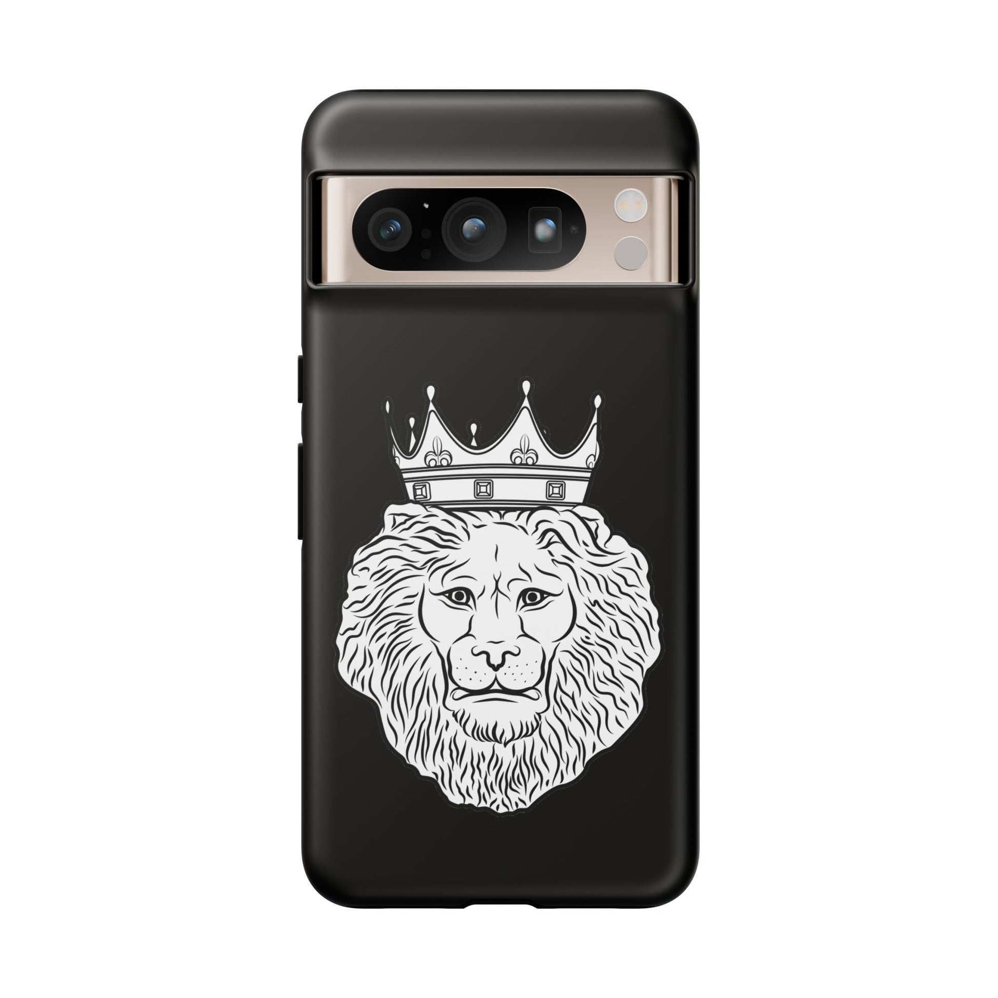 KING Black Christian Phone Case – The Original faithwear – front view
