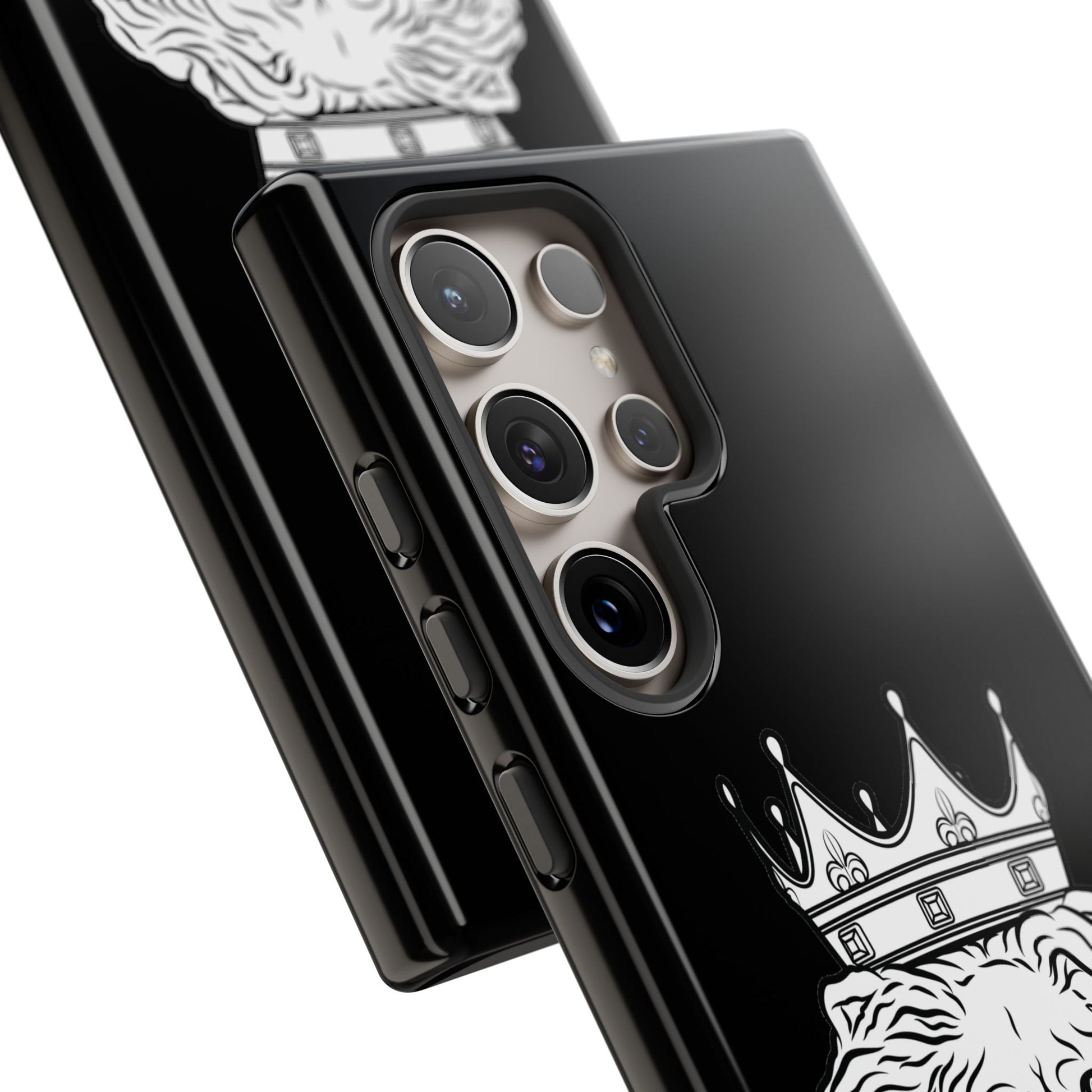 KING Black Christian Phone Case – The Original faithwear – front view