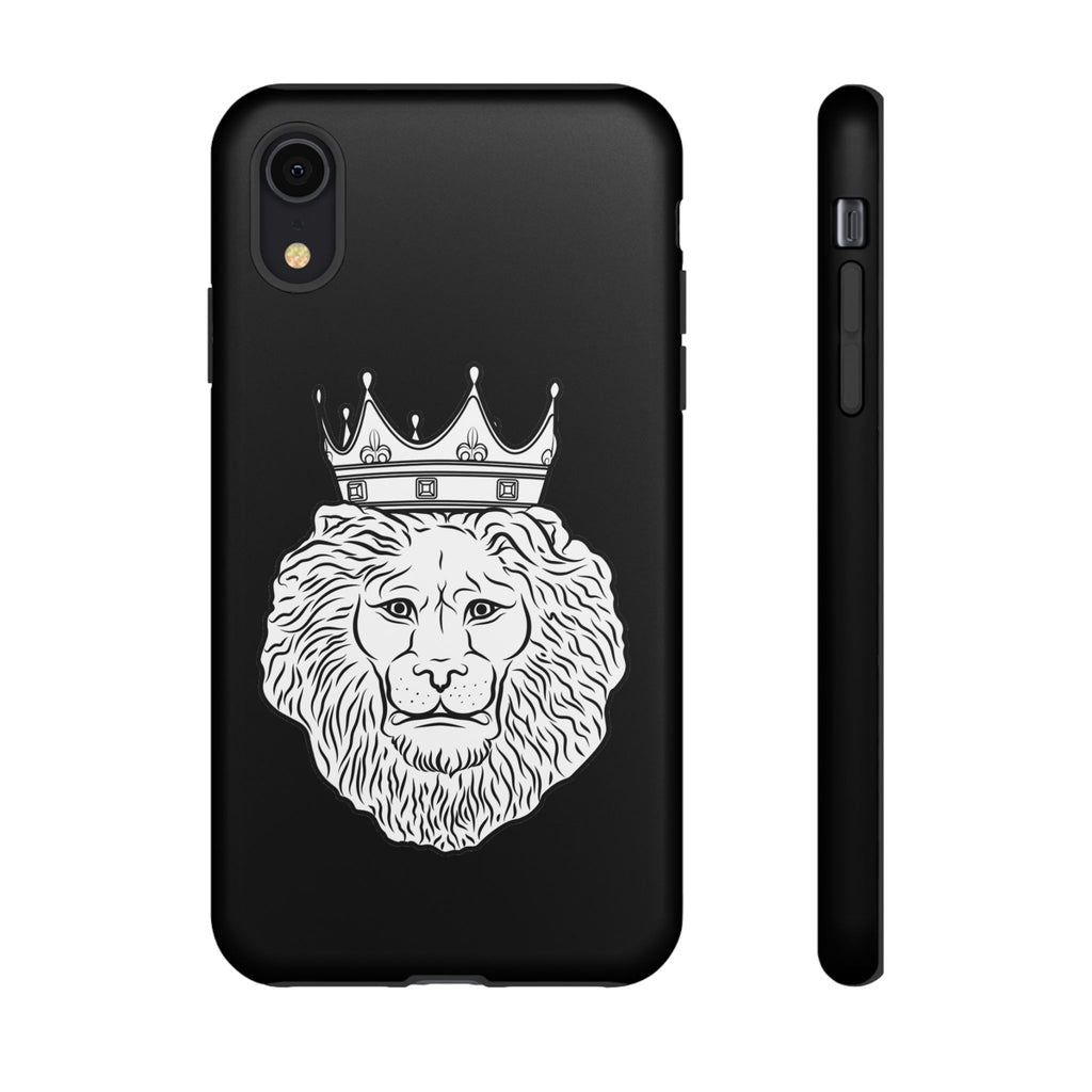 KING Black Christian Phone Case – The Original faithwear – front view