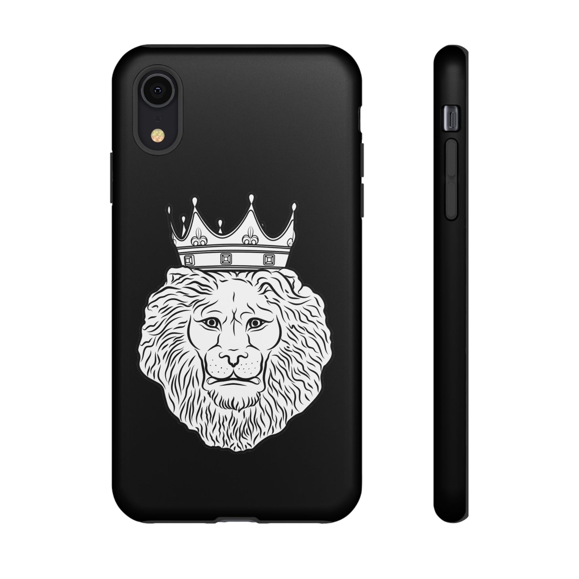 KING Black Christian Phone Case – The Original faithwear – front view