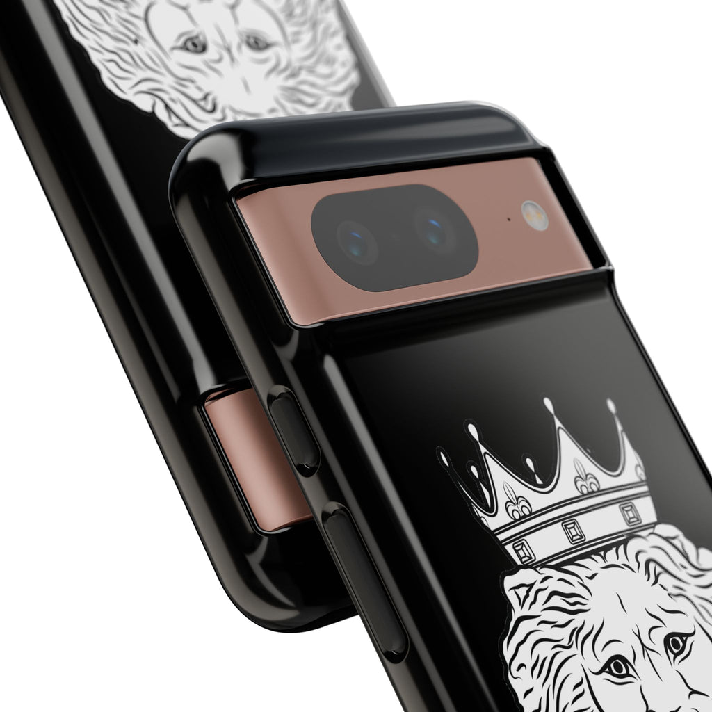KING Black Christian Phone Case – The Original faithwear – front view