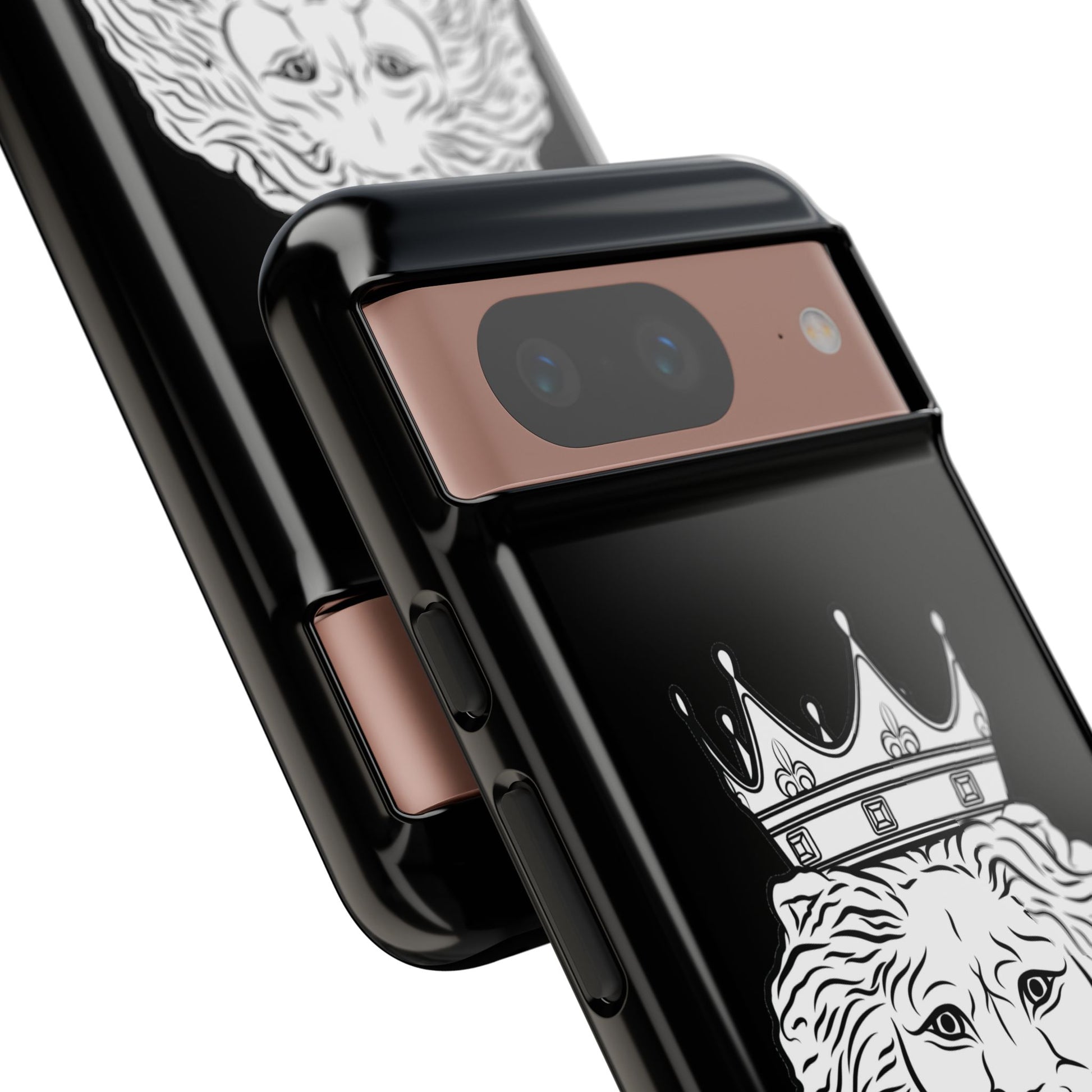 KING Black Christian Phone Case – The Original faithwear – front view