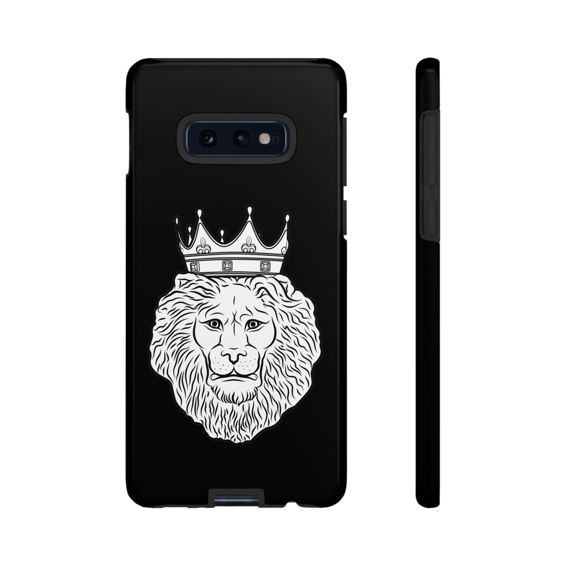 KING Black Christian Phone Case – The Original faithwear – front view