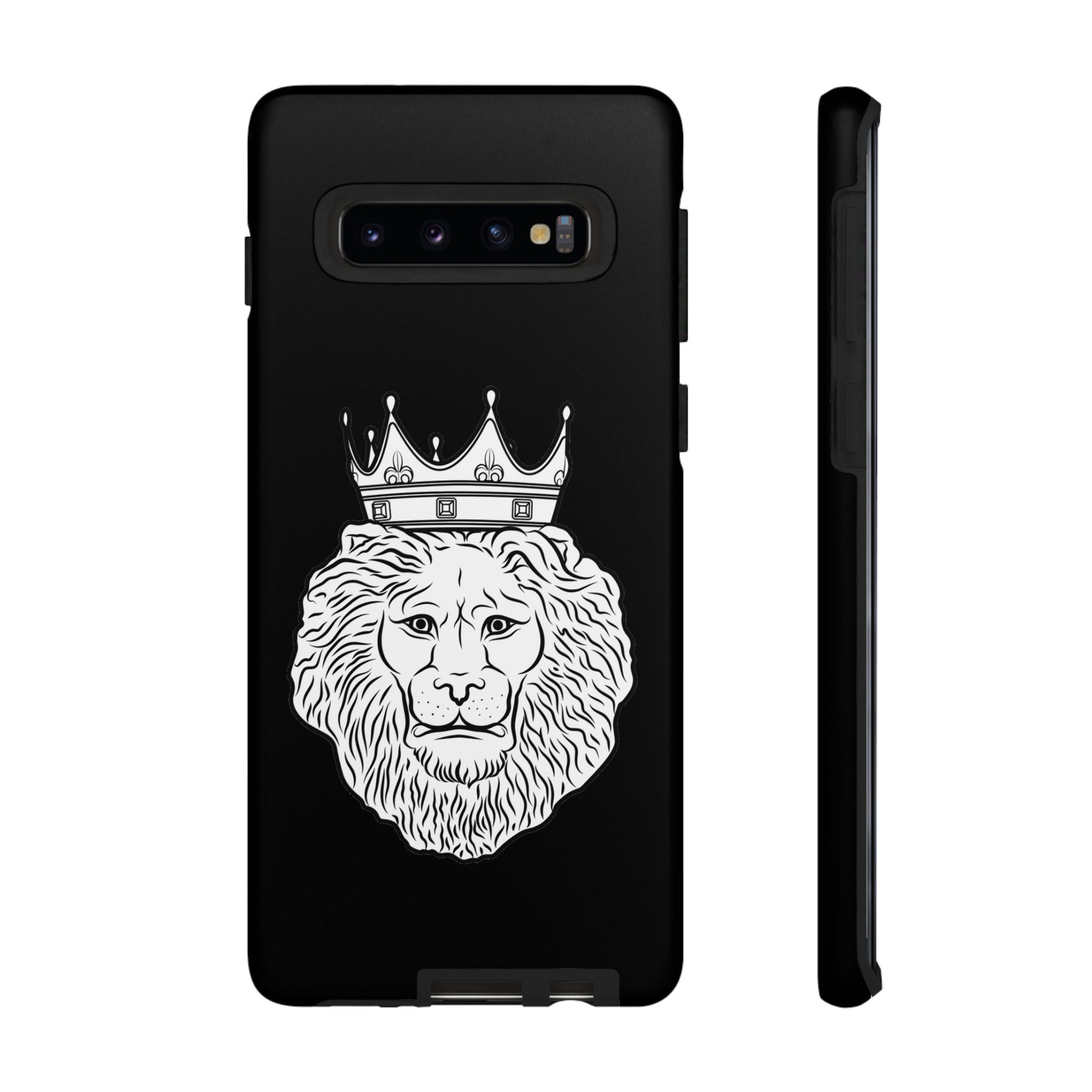 KING Black Christian Phone Case – The Original faithwear – front view