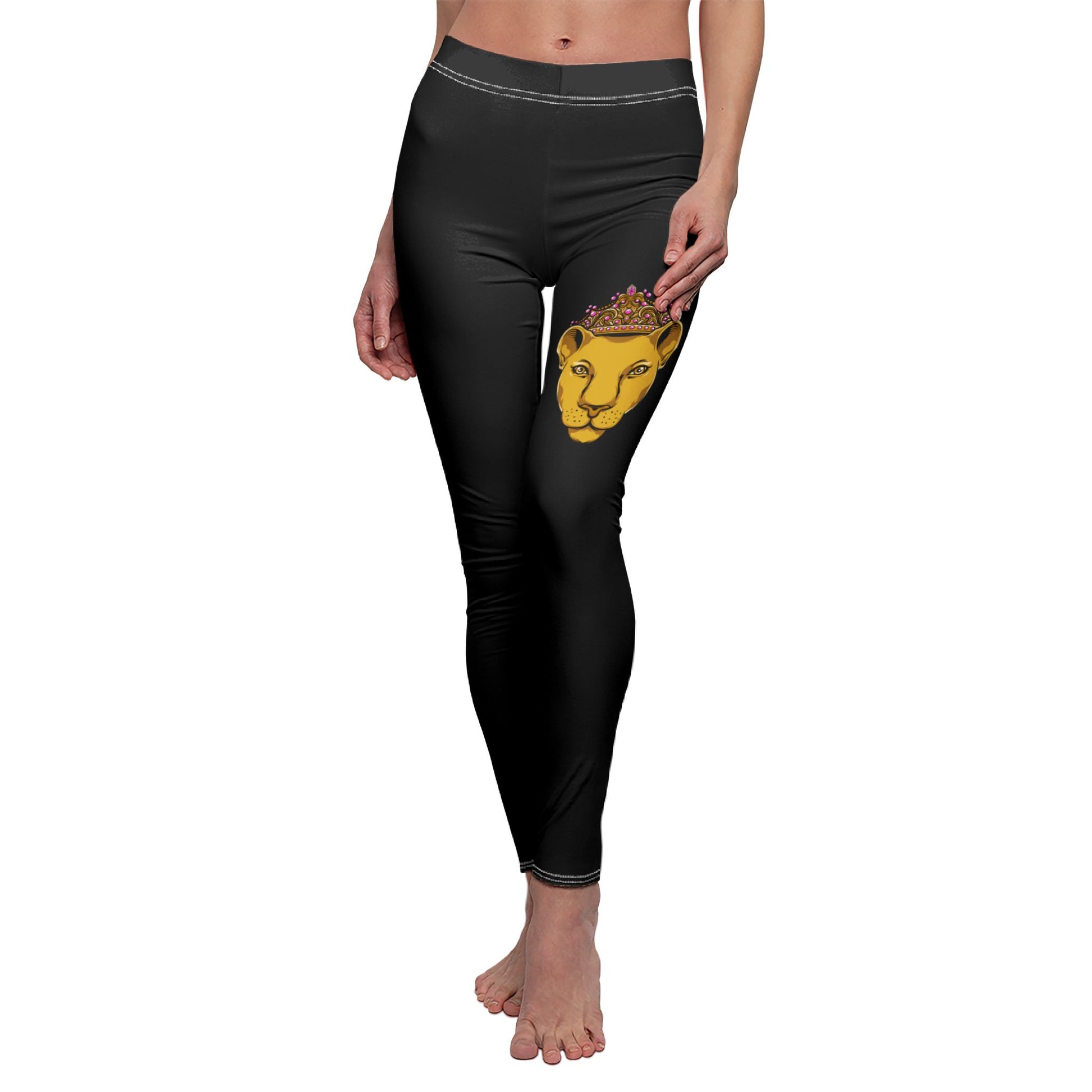 Versatile Christian fashion leggings – lifestyle photo
