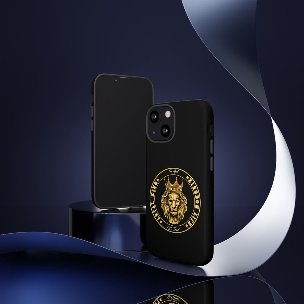 Christian gift idea – Black LOYAL KING phone case from The Original