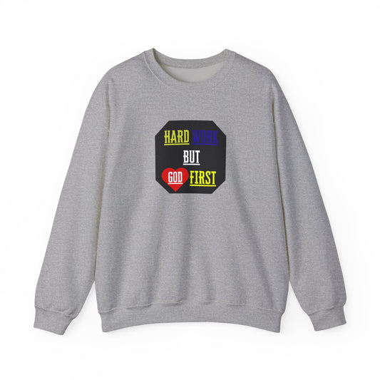 Unisex Christian sweatshirt with bold lines design