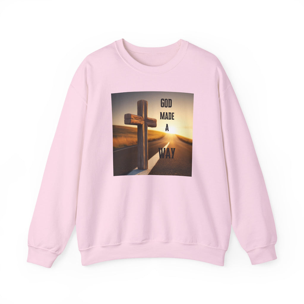 BOLD LINES Christian streetwear sweatshirt for walking in faith