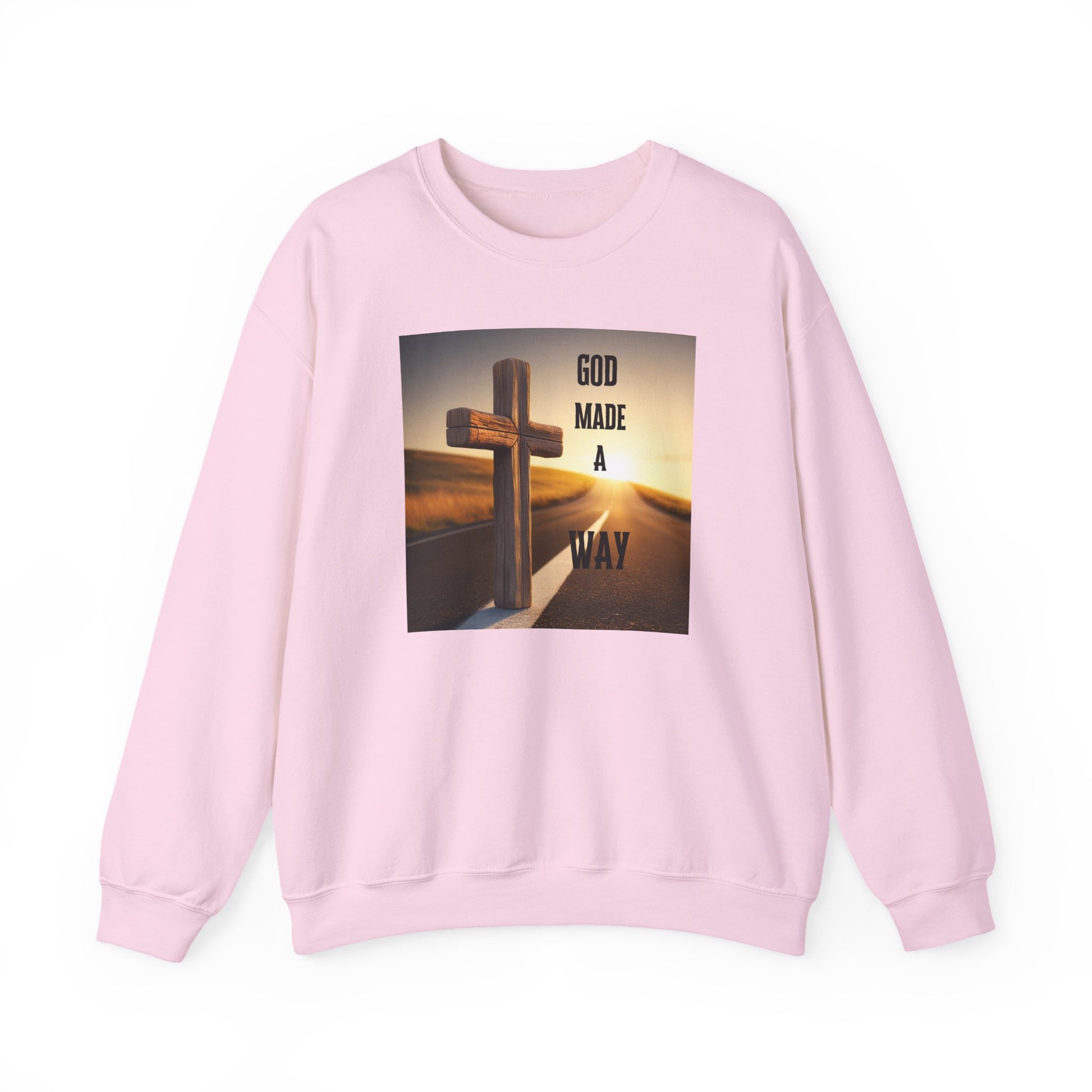BOLD LINES Christian streetwear sweatshirt for walking in faith