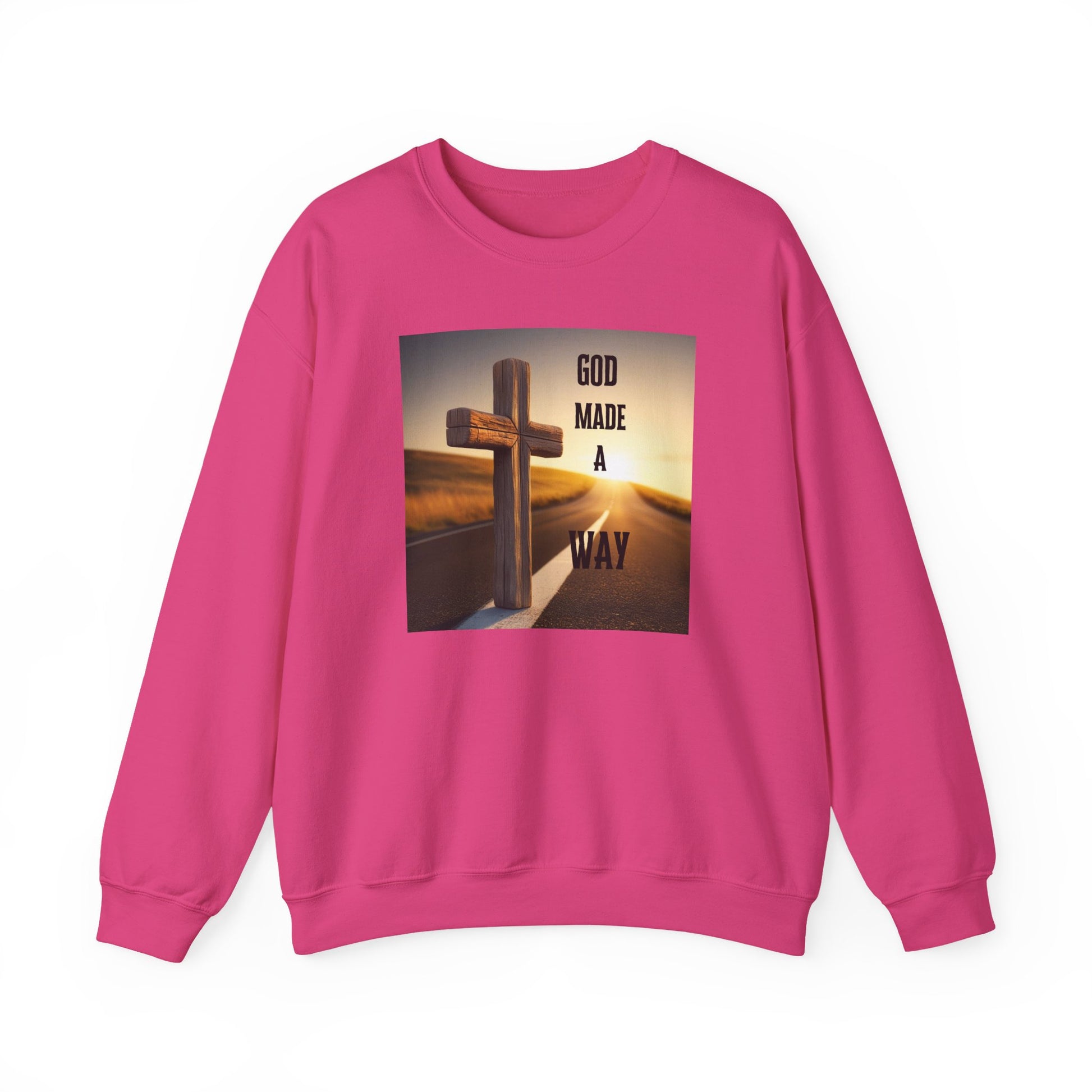Christian sweatshirt with bold inspirational text – The Original faith wear