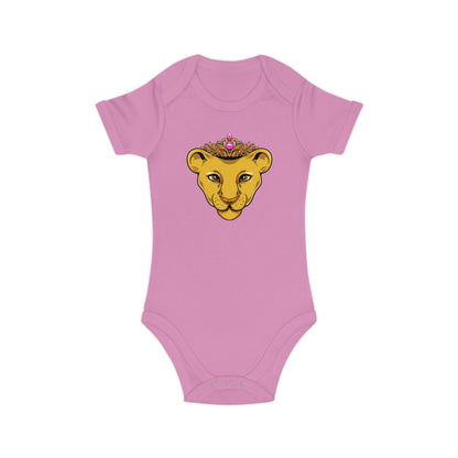The Original - faithwear PRINCESS onesie for baby girls – soft, breathable and easy to dress.