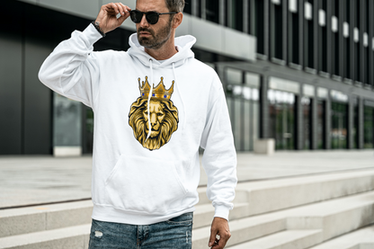 Sudadera con capucha LEÓN DORADO