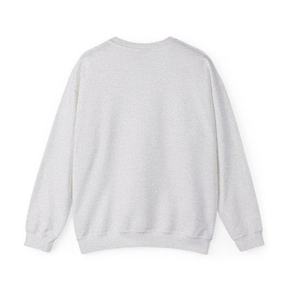 back of Inspirational Christian apparel – ribbed neckline crewneck