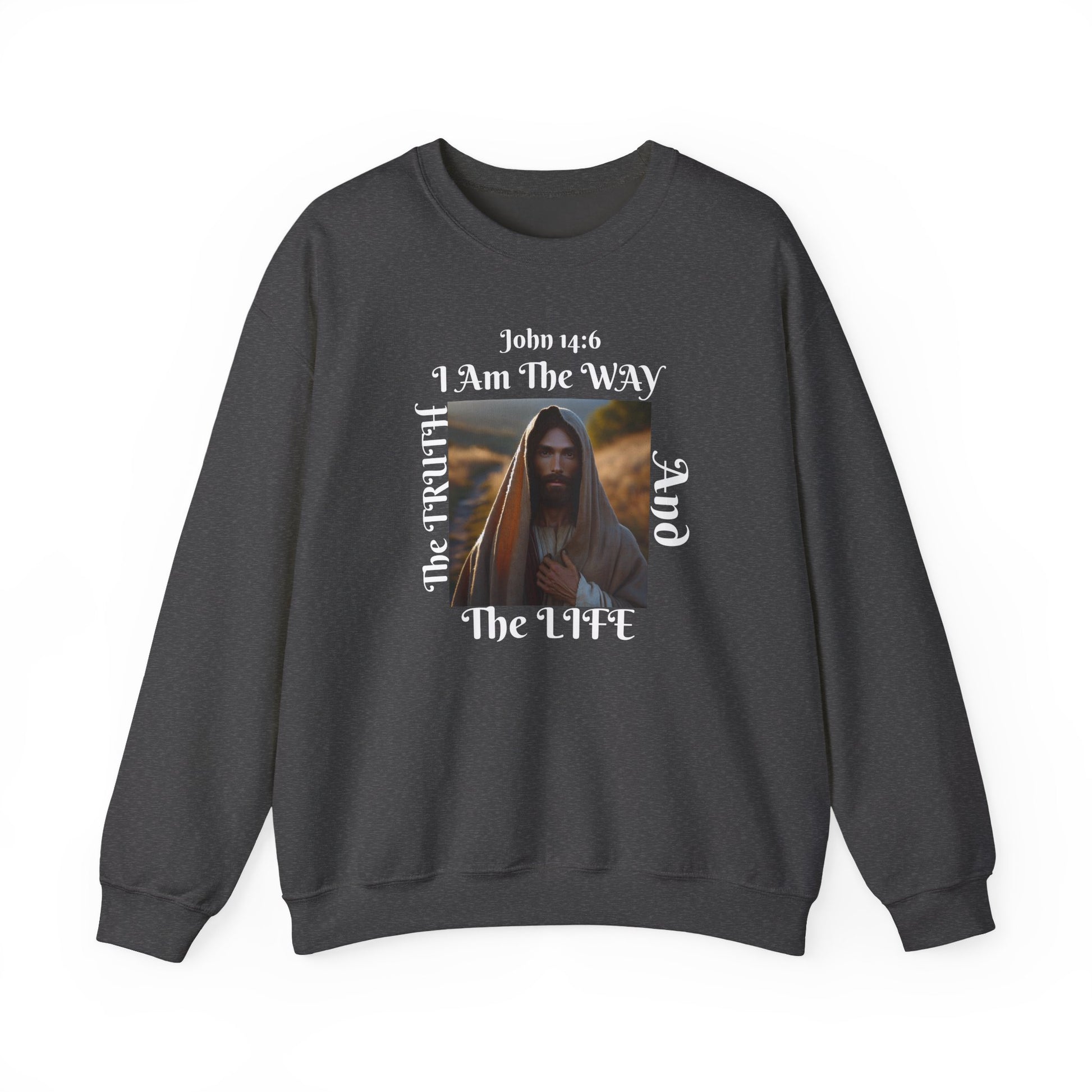 Christian unisex crewneck sweatshirt – The Way design from The Original