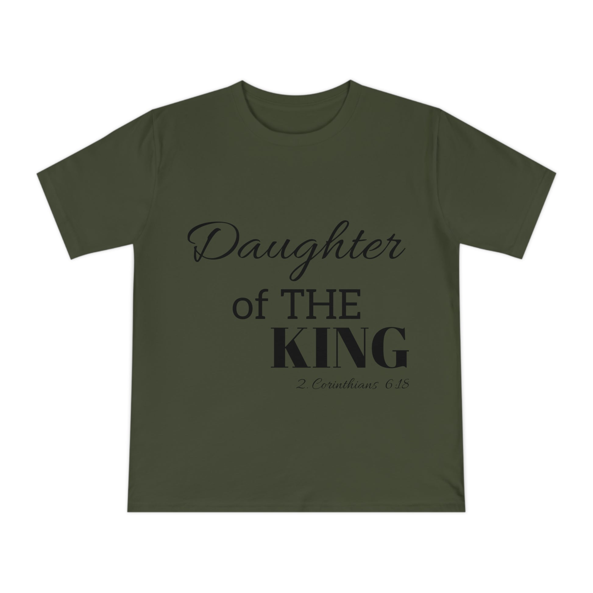 Relaxed fit organic Christian T-shirt for everyday faithwear style