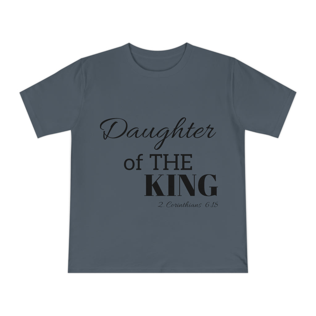 Christian gift idea – Daughter of the KING organic cotton shirt from The Original