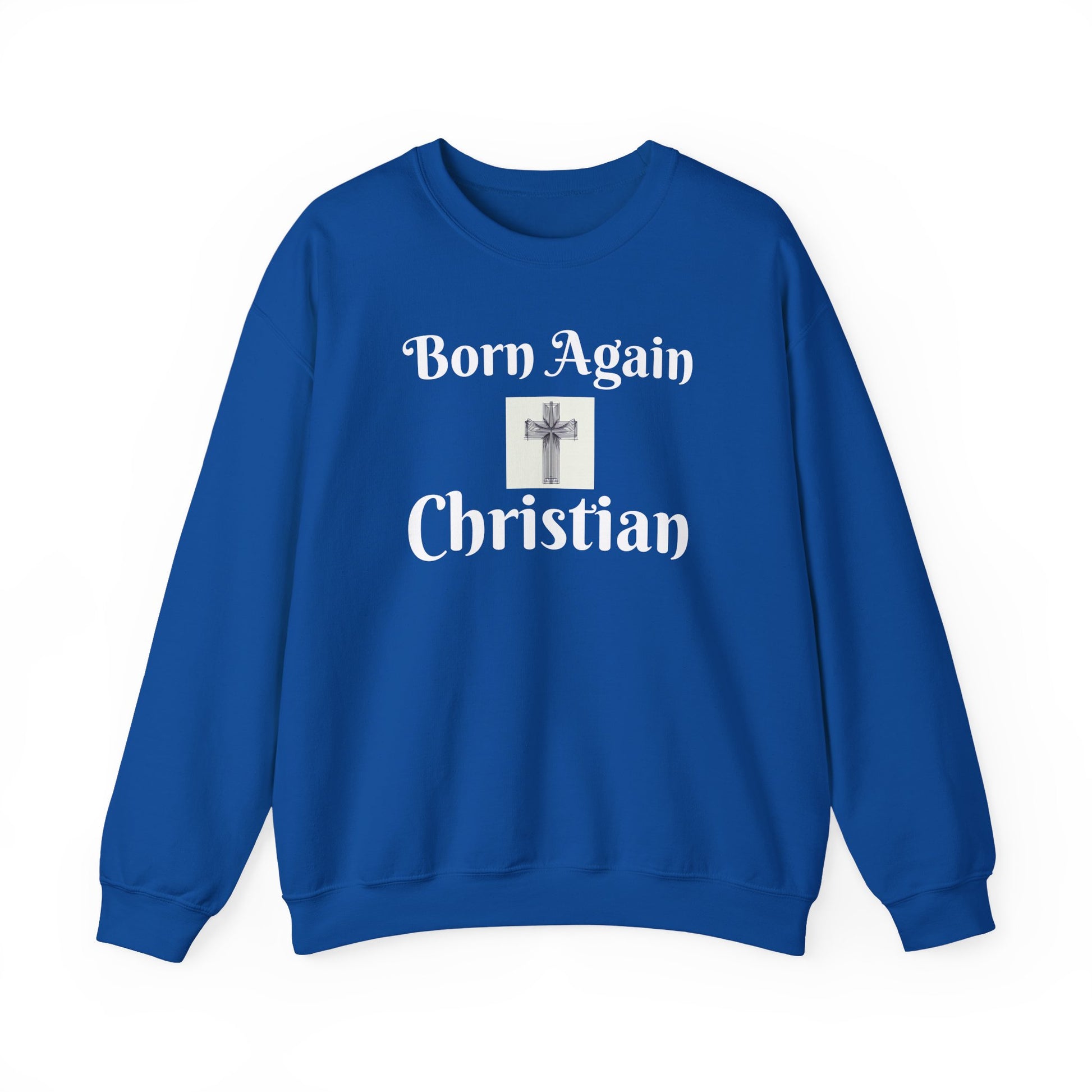 The Original Presents: Born Again sweatshirt with Bible-inspired design
