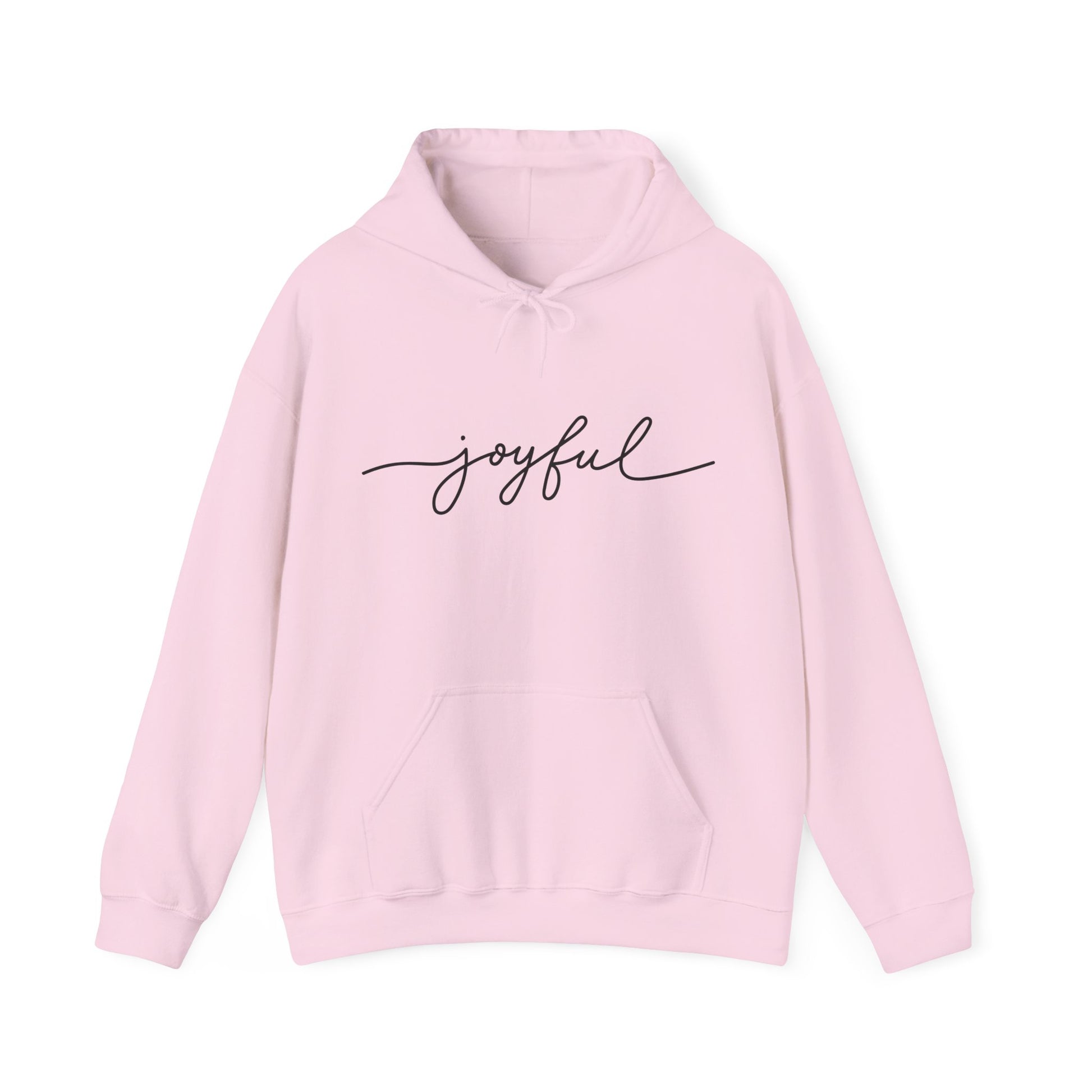 JOYFUL on babypink hoodie – streetwear with purpose by The Original