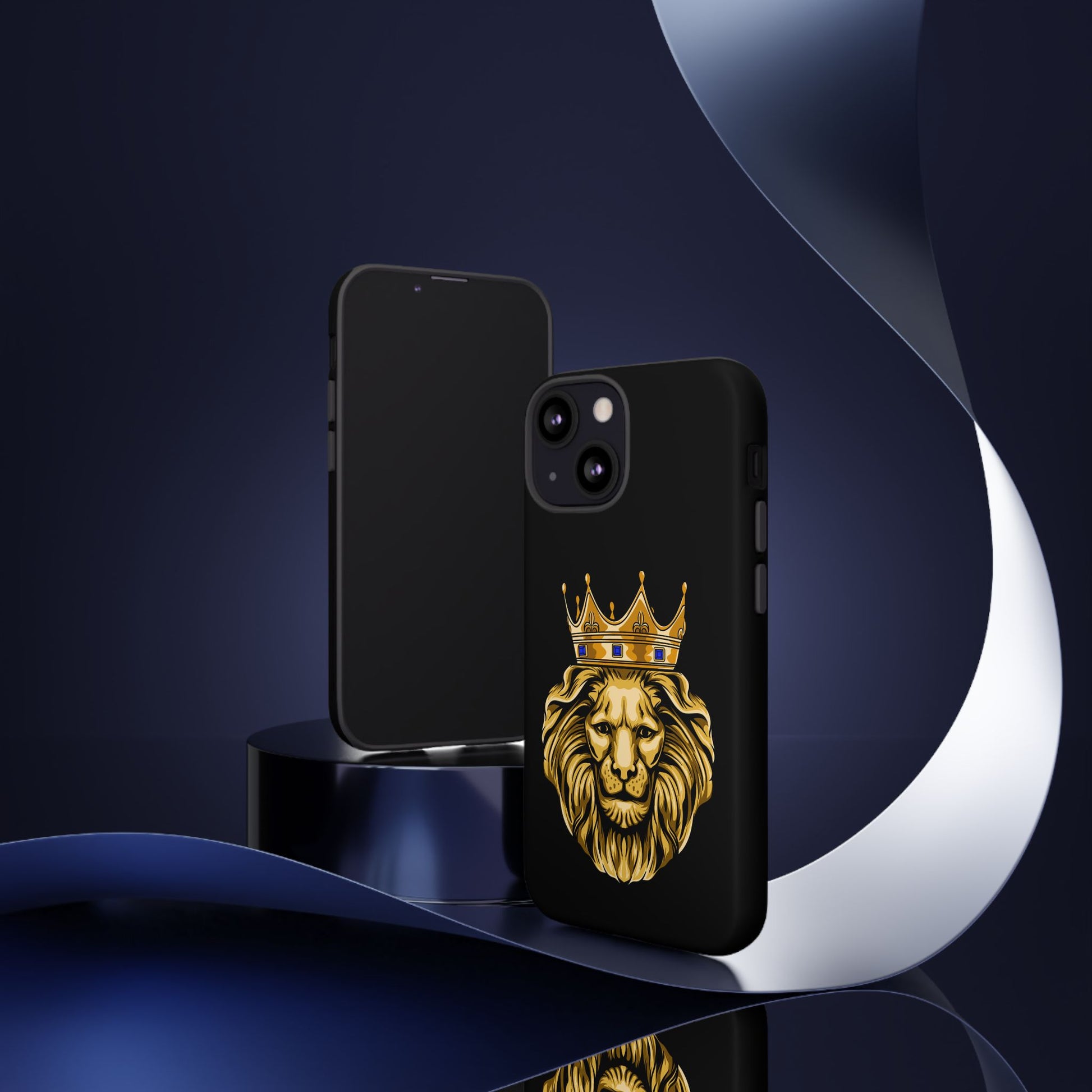 Christian GOLD LION case – symbol of courage and victory
