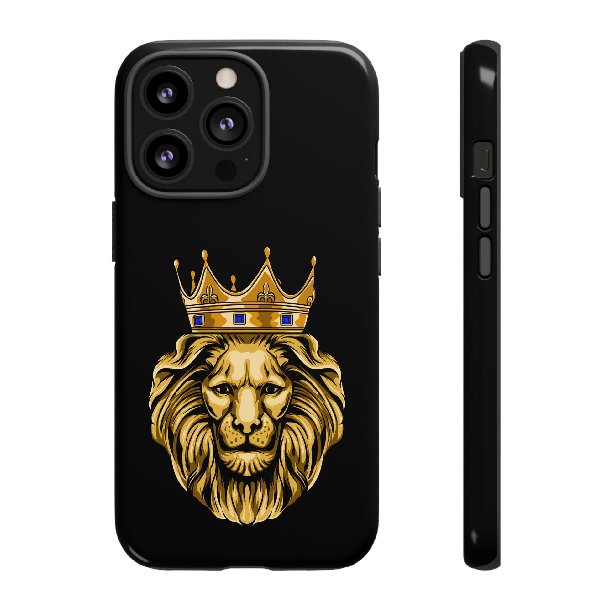 Christian GOLD LION case – symbol of courage and victory