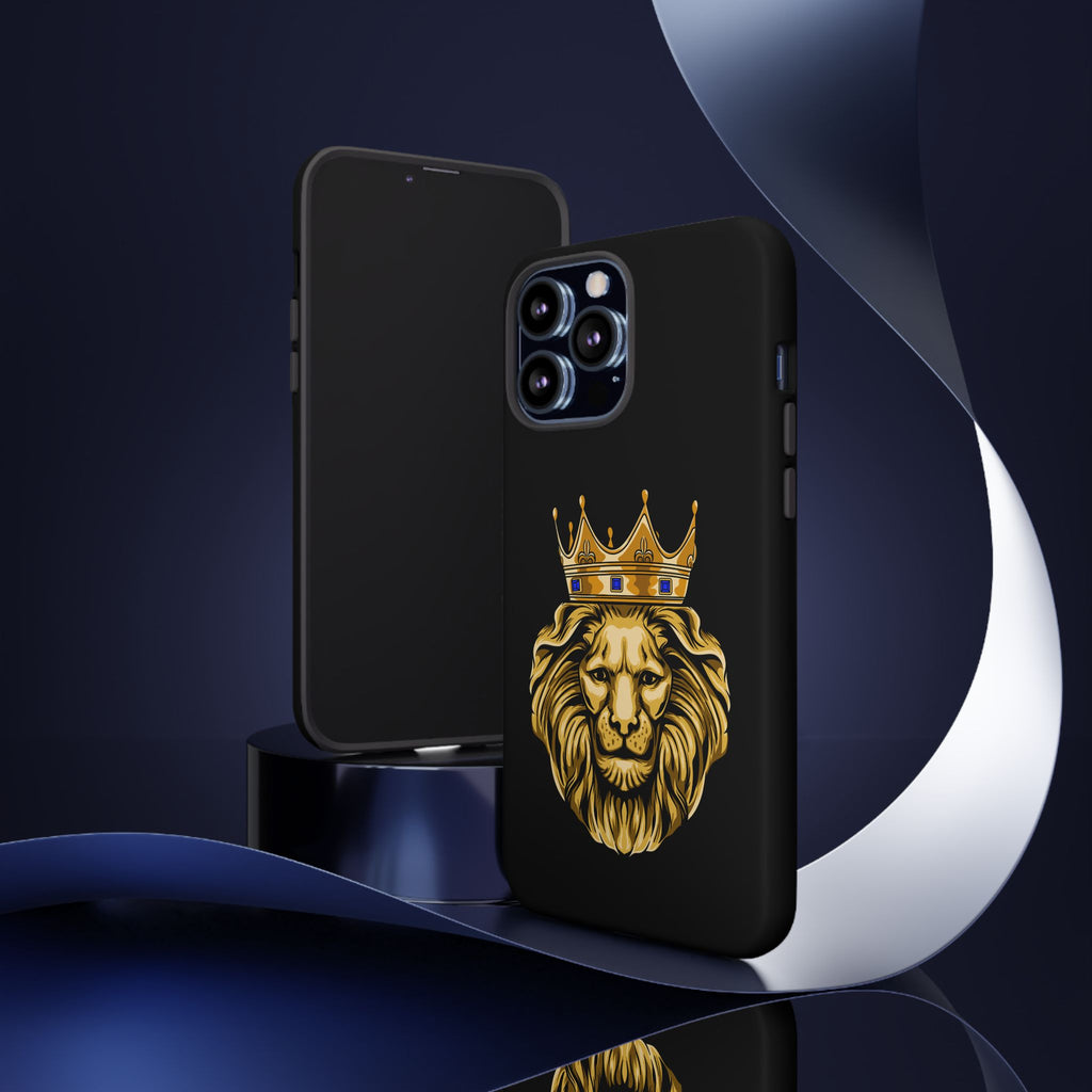 Christian GOLD LION case – symbol of courage and victory