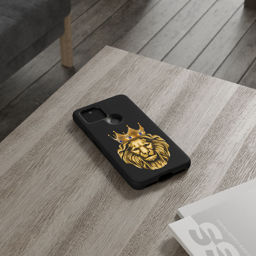 Christian GOLD LION case – symbol of courage and victory
