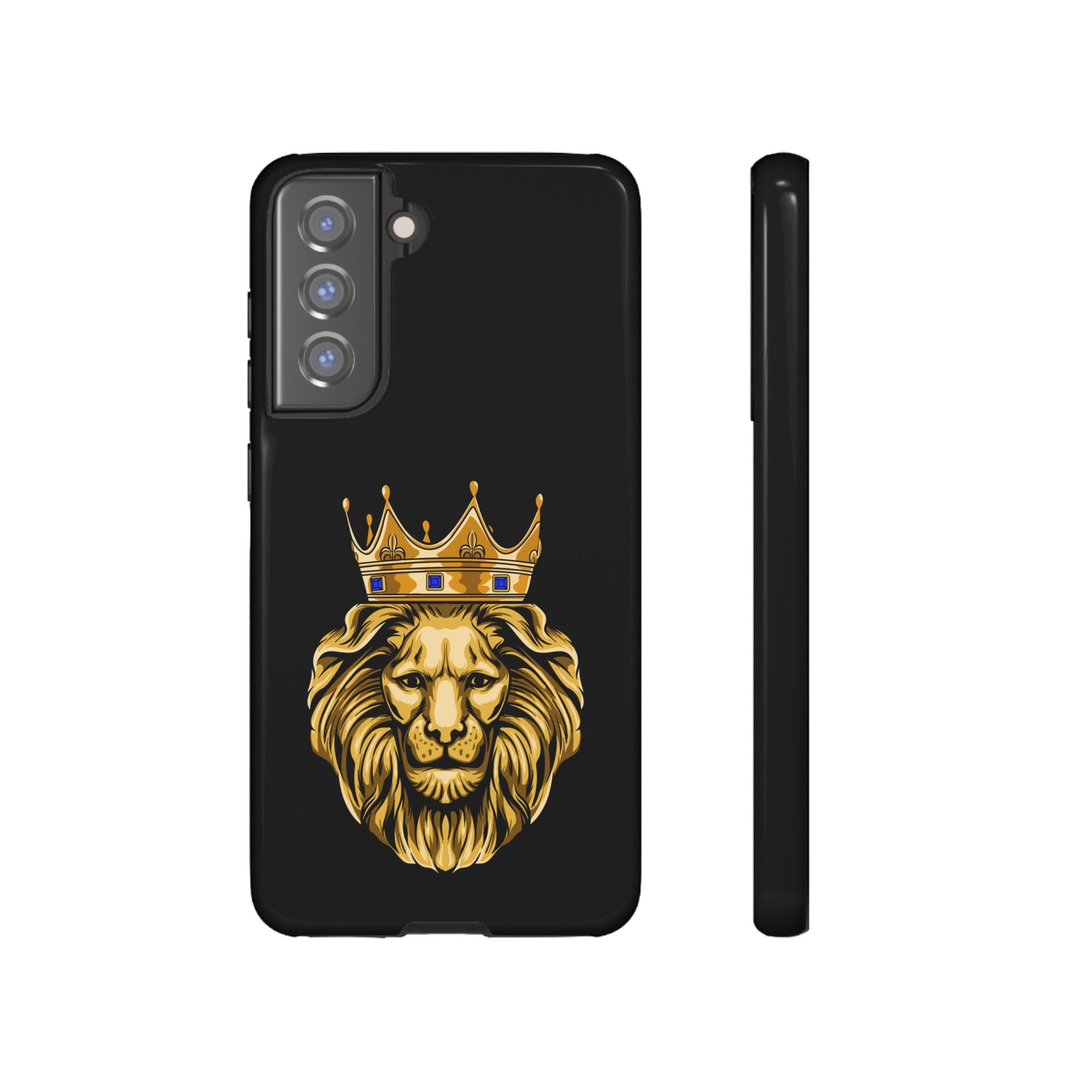 Christian GOLD LION case – symbol of courage and victory
