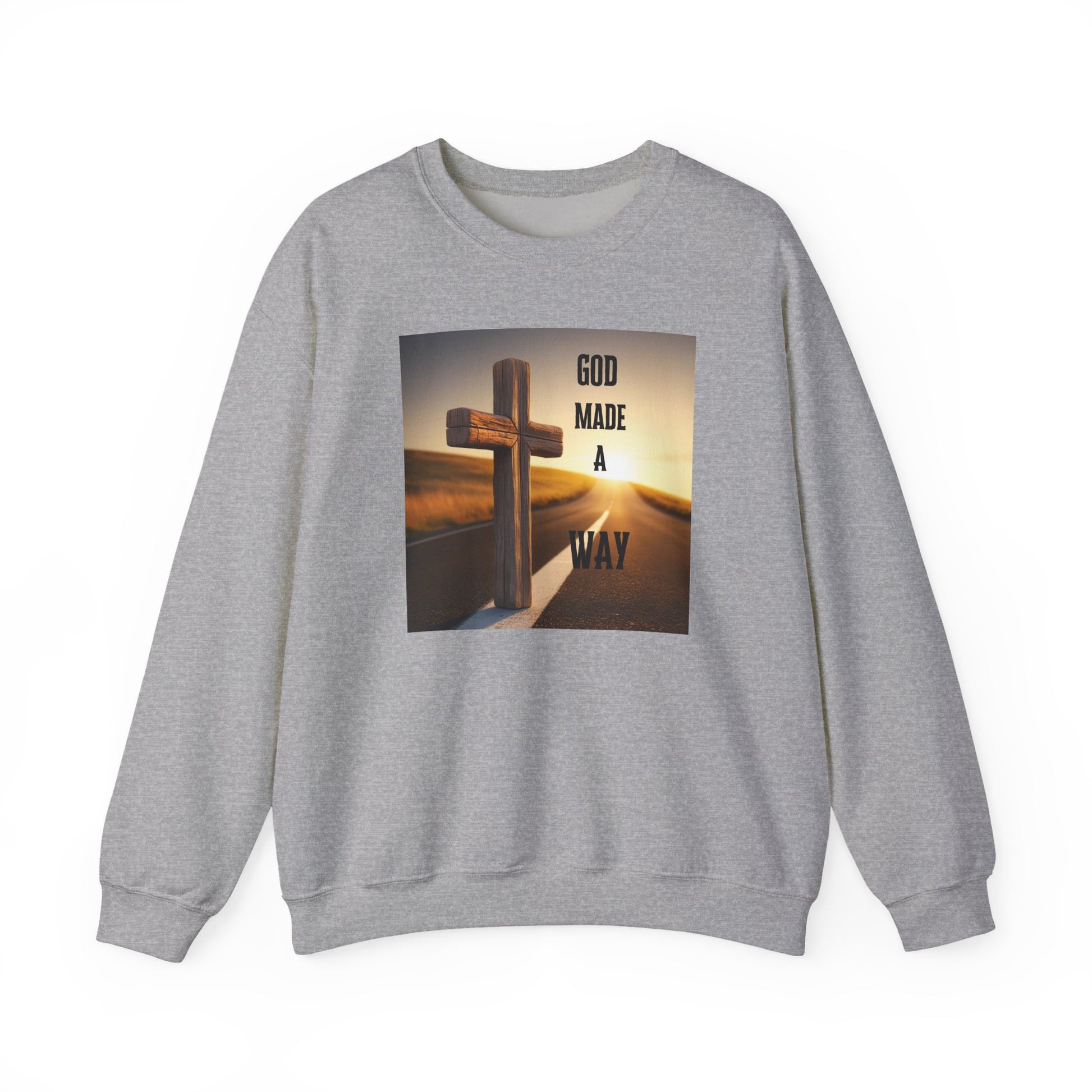 Faith-based unisex Gildan 18000 sweatshirt from The Original