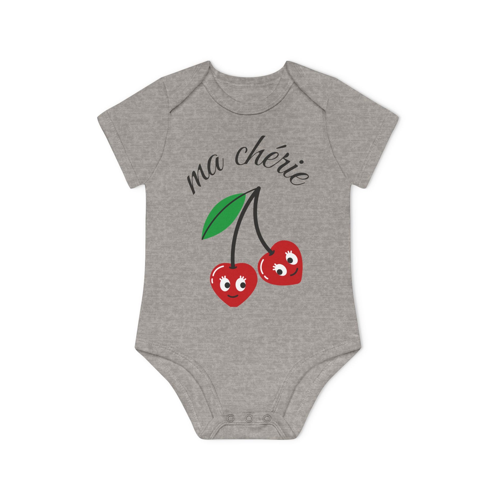 Eco-friendly baby gift idea with cherry print