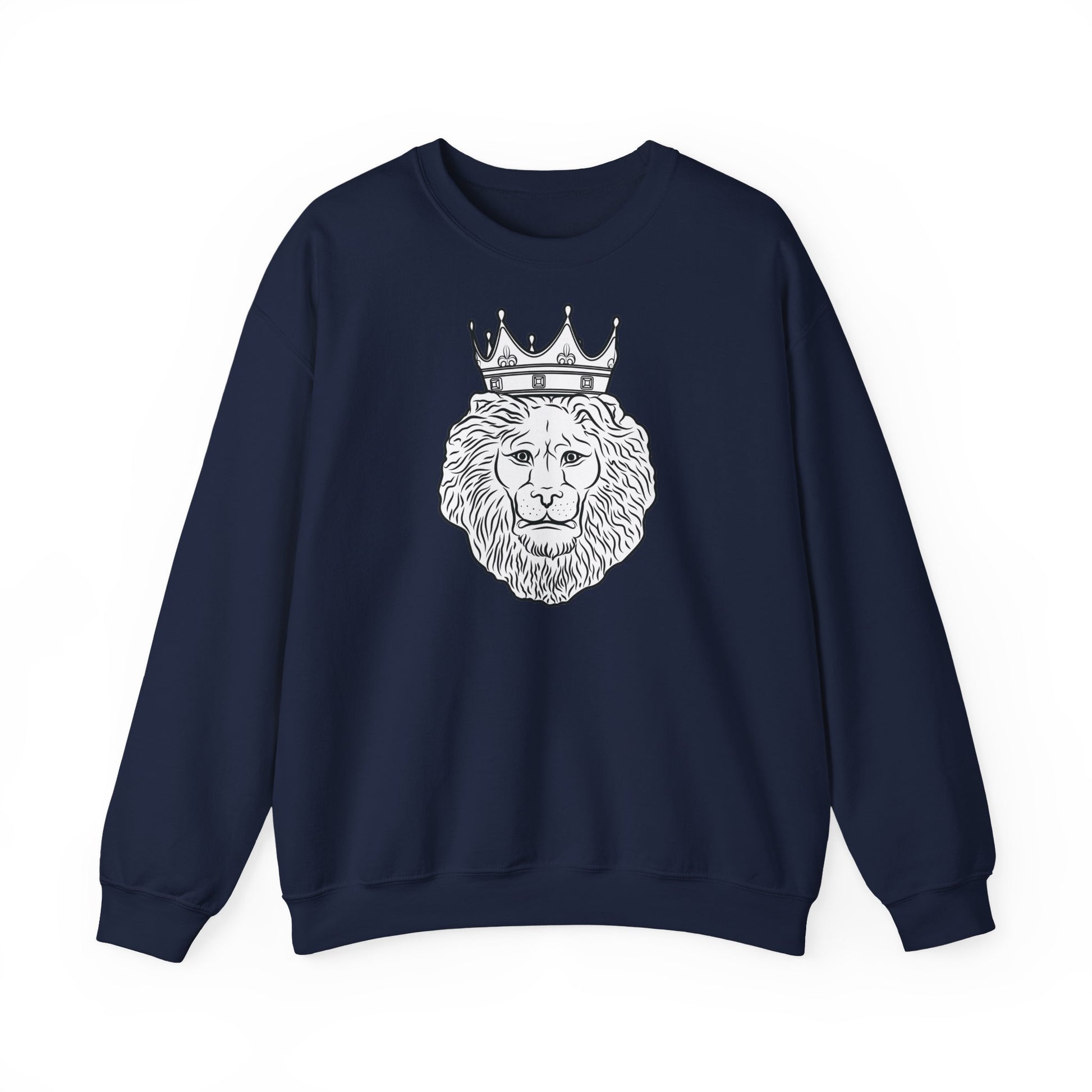 The Original KING navy sweatshirt Christian fashion apparel