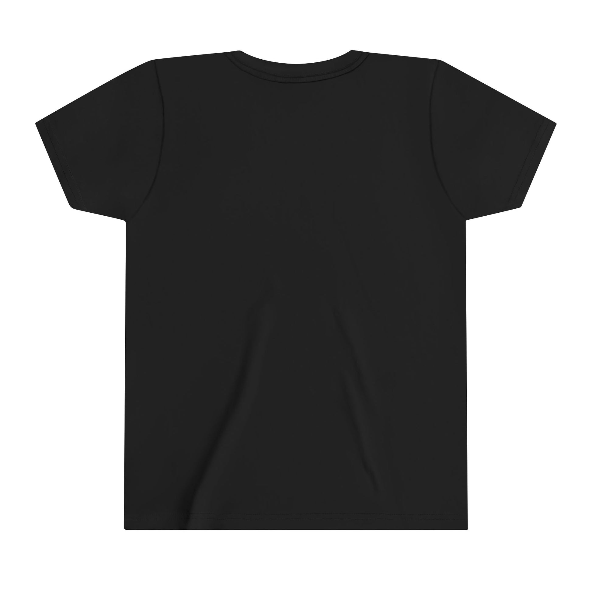 Backview of inspirational Christian T-shirt for kids KING design birthday gift