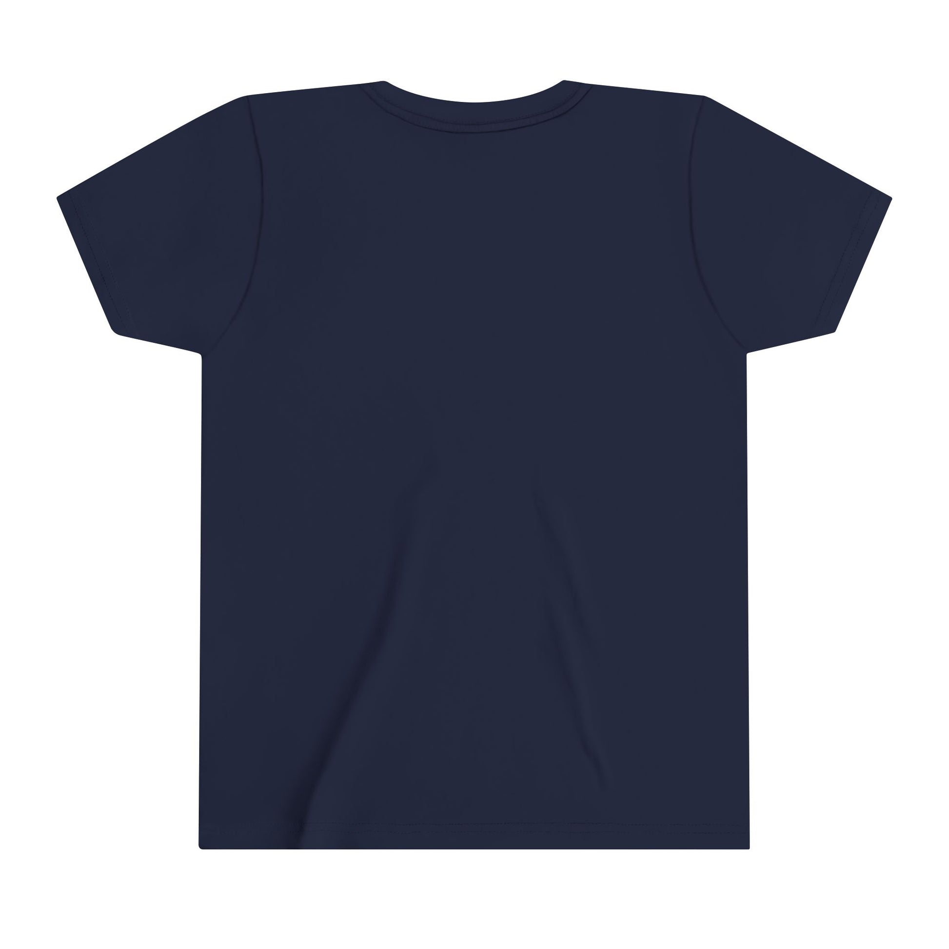 Backview of crewneck youth Christian T-shirt KING graphic - The Original