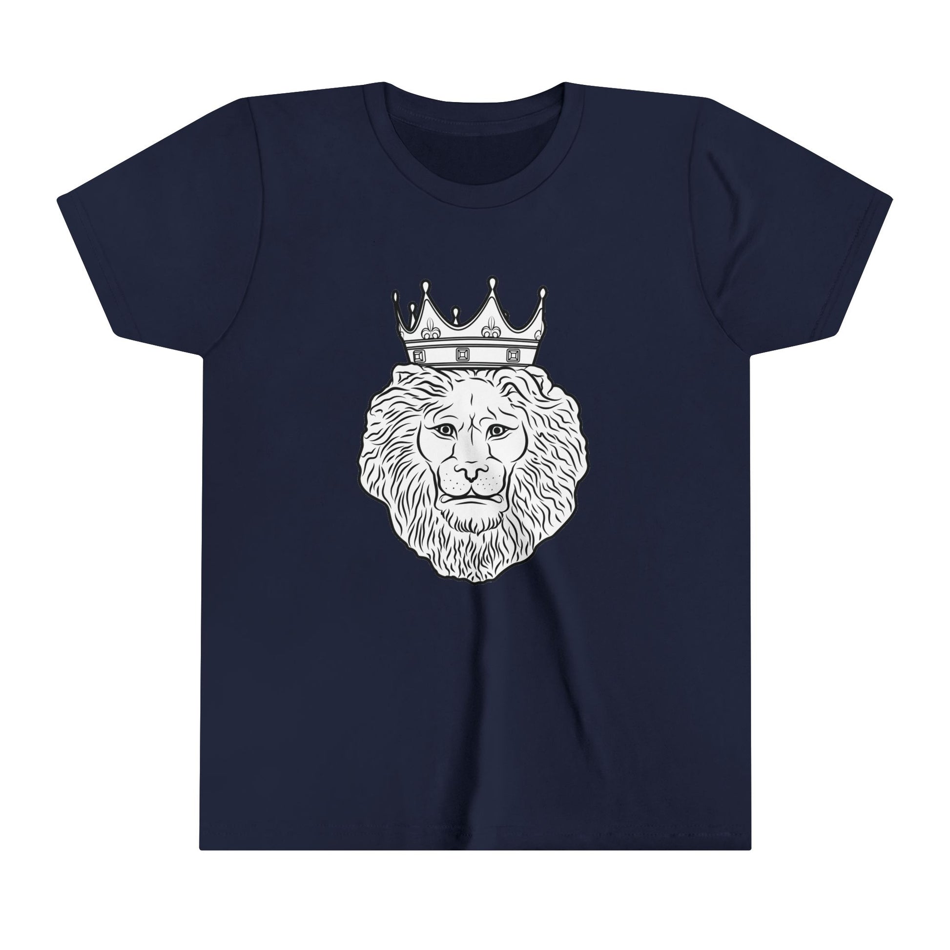 Soft cotton Christian kids T-shirt KING motif streetwear style from The Original