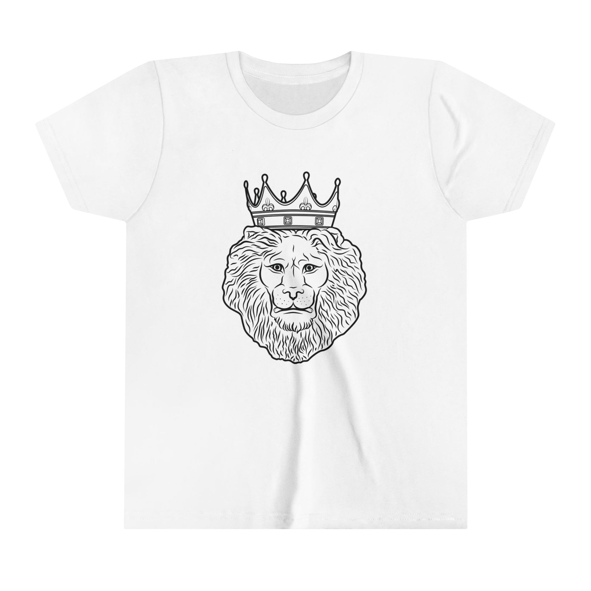 KING youth Christian T-shirt with bold faith design for kids - The Original