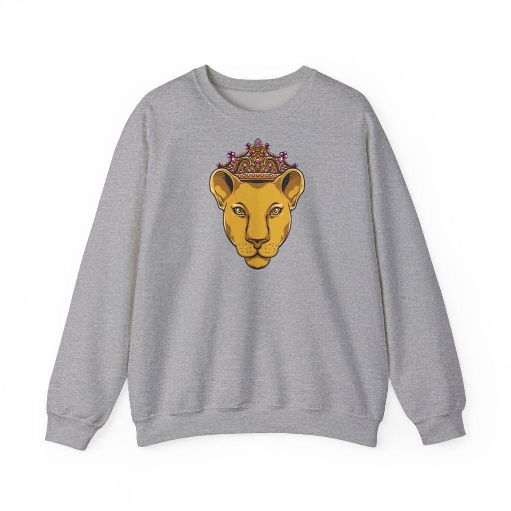 The Original faithwear LIONESS sweatshirt in grey female style
