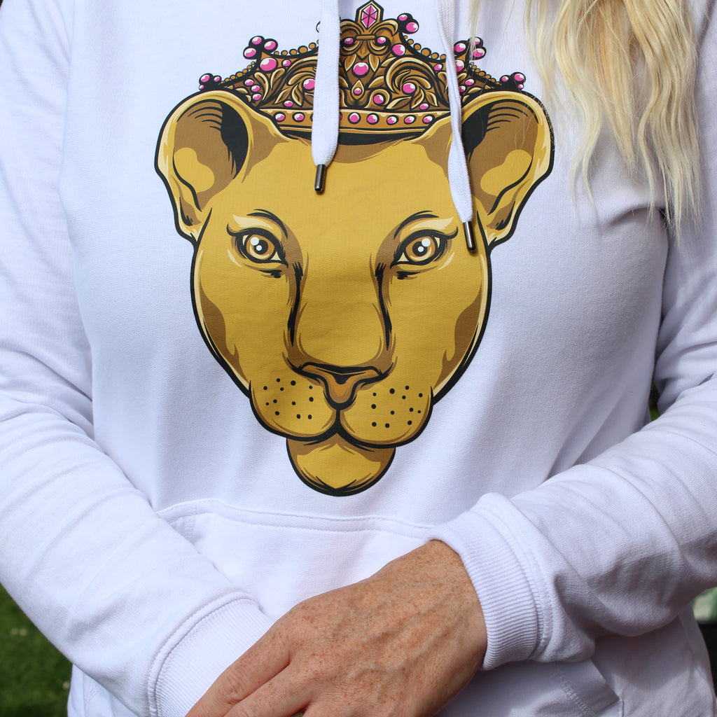 Löwin Kapuzenpullover