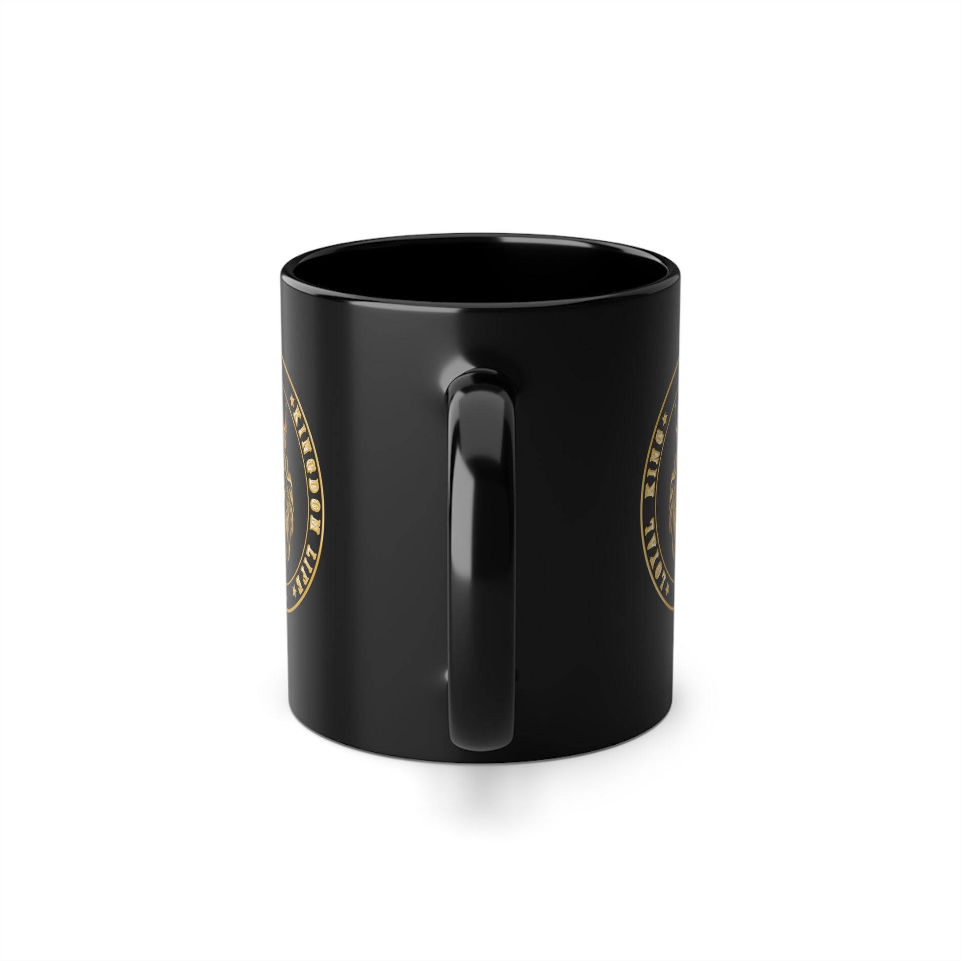 Christian gift mug for men – LOYAL GOLD LION design from The Original