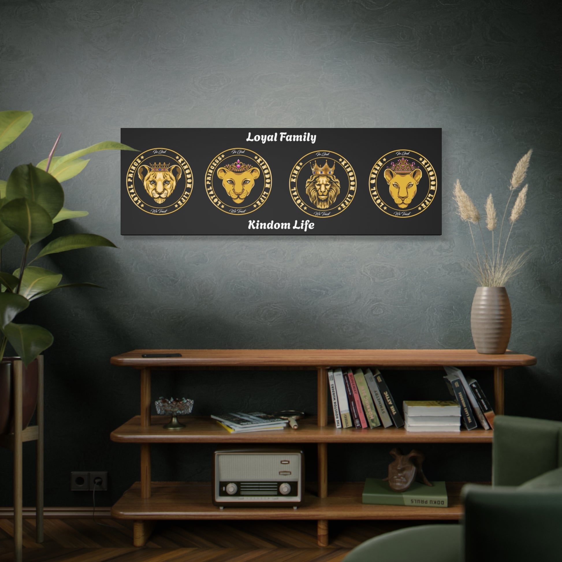 Regal lion family artwork for modern homes – from The Original