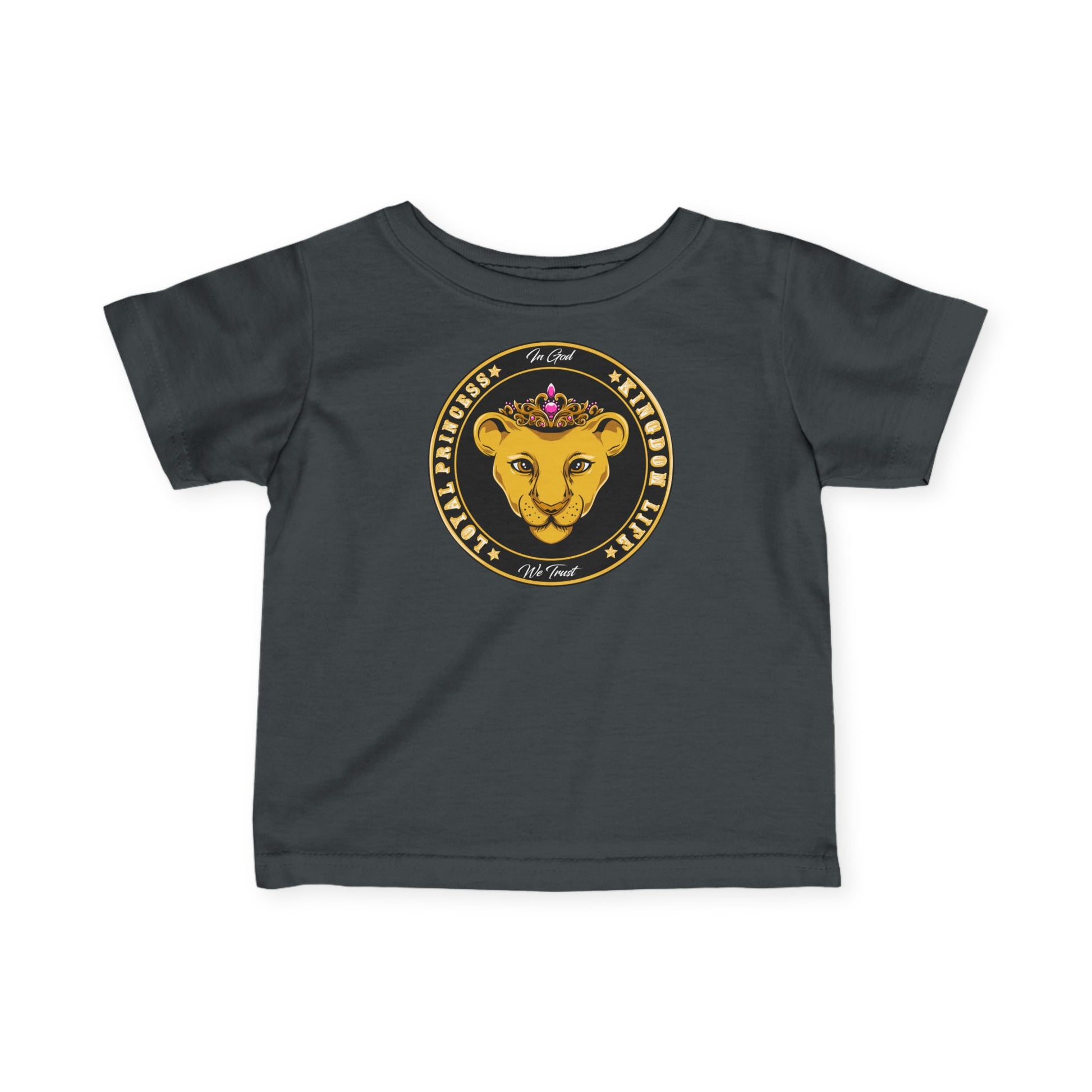 Loyal Princess infant t-shirt – Christian baby girl organic cotton tee - The Original