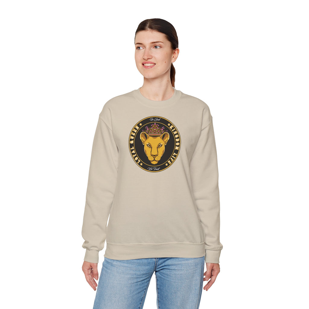 Ethically made LOYAL QUEEN sweatshirt – perfect Christian gift from The Original