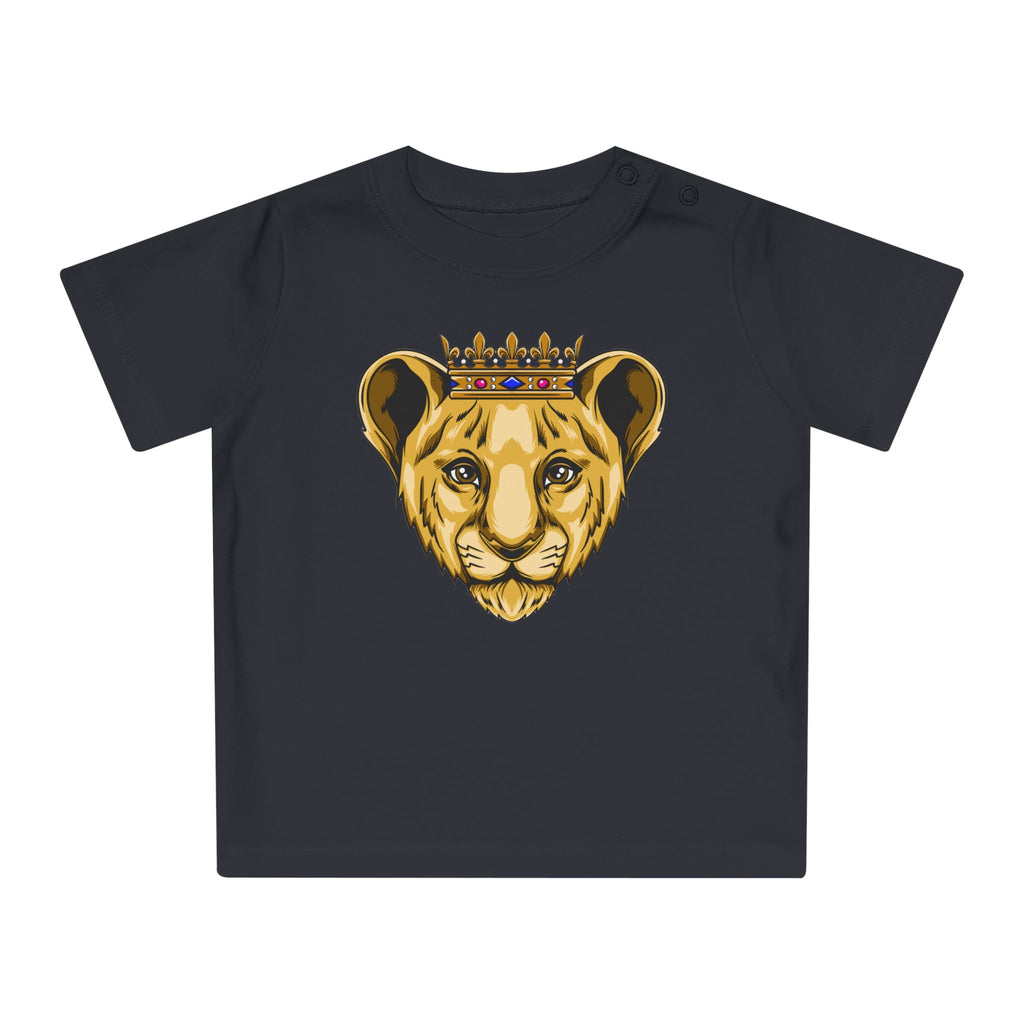 Christian baby tee with PRINCE design for boys – royal faithwear gift