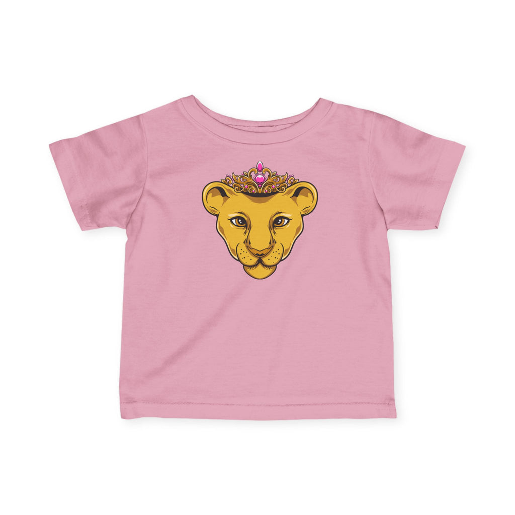 Flatlay of PRINCESS baby Christian pink t-shirt – The Original Faithwear