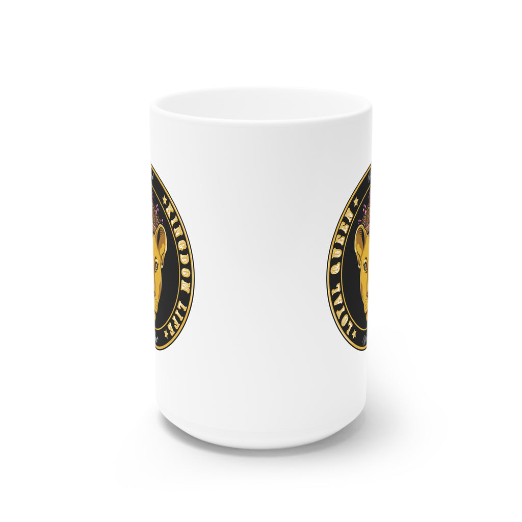 Christian design LOYAL QUEEN coffee cup