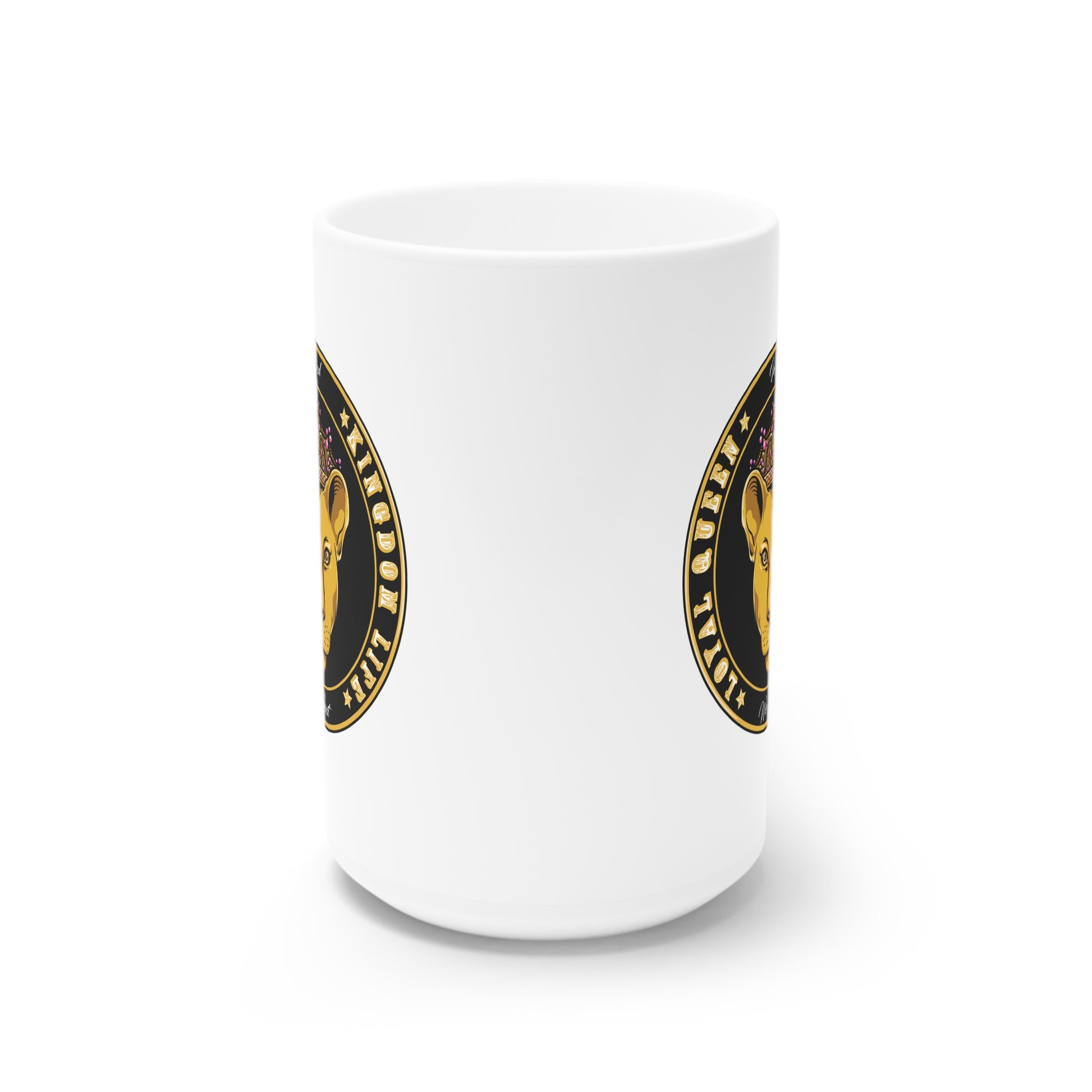 Christian design LOYAL QUEEN coffee cup