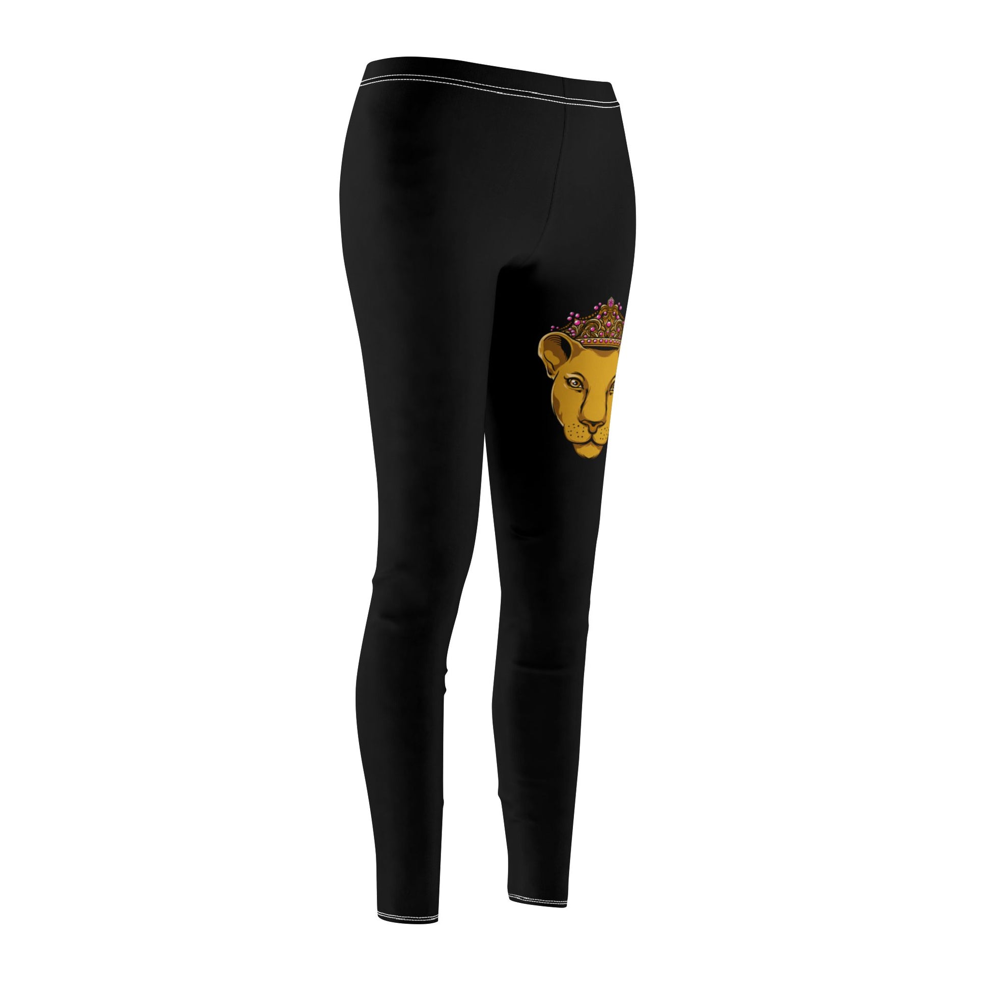 Stylish Christian yoga leggings for women – side view