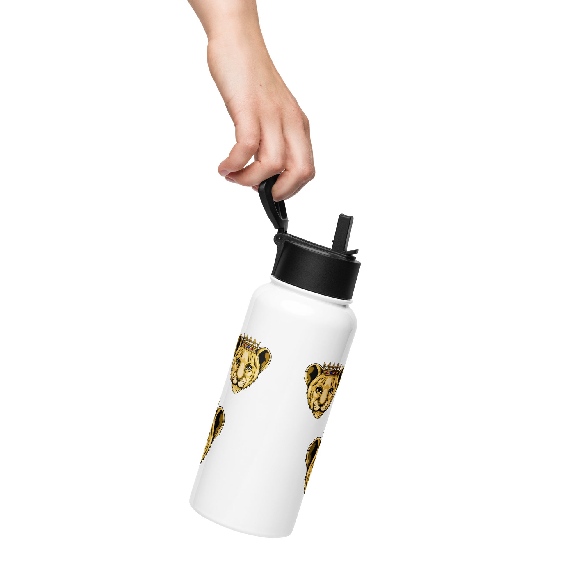 Product mockup Christian water bottle for men and boys – PRINCE design
