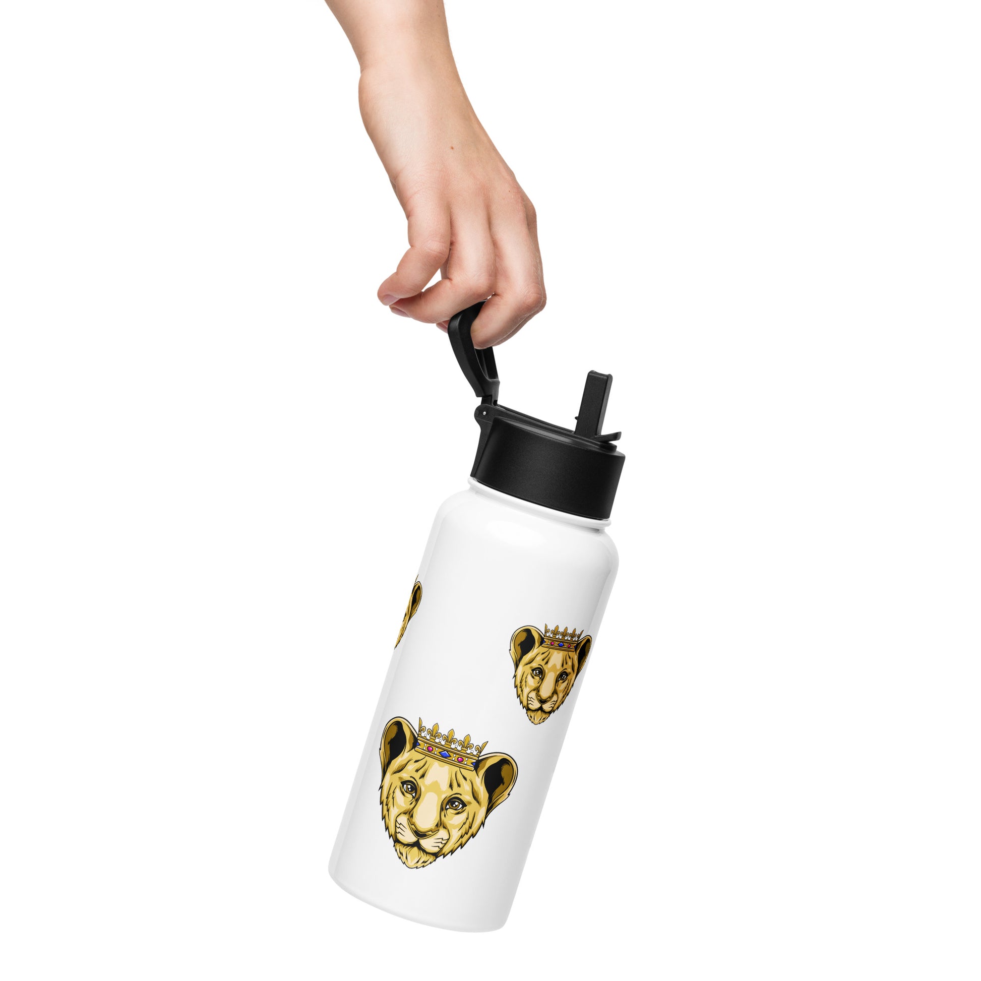Product mockup Christian water bottle for men and boys – PRINCE design