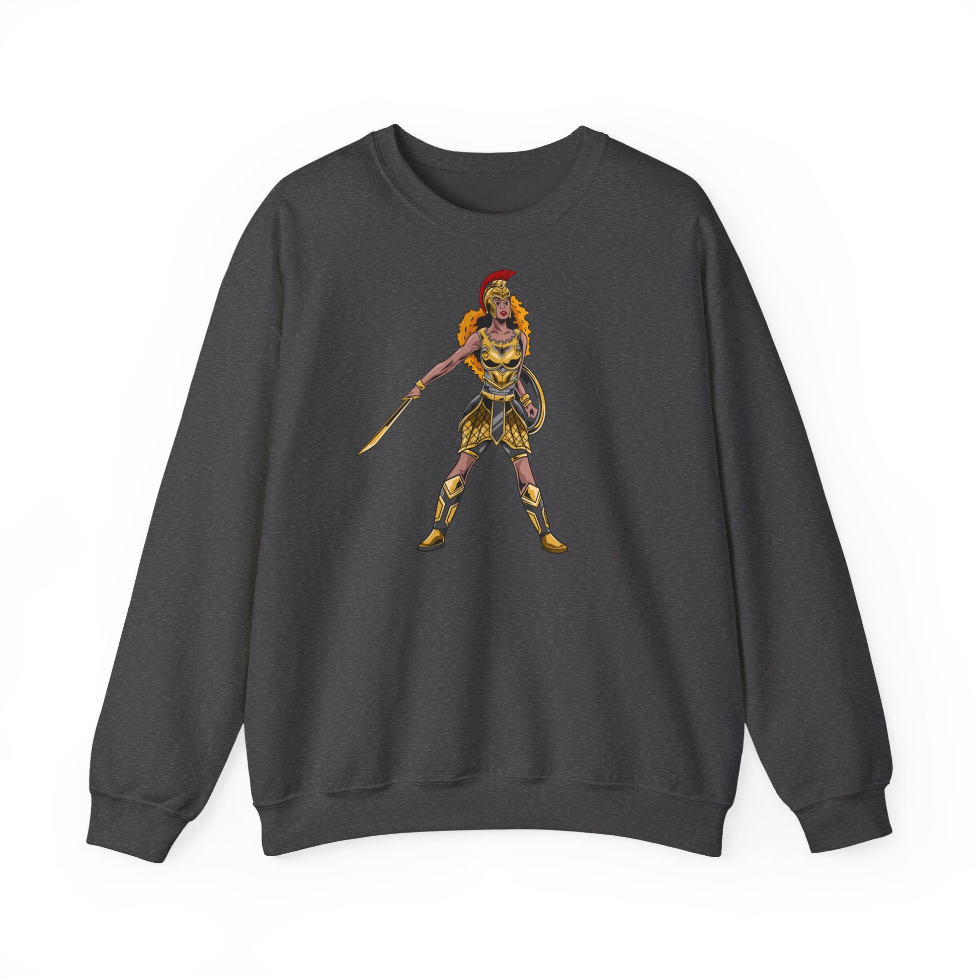 Flatlay dark grey Inspirational The Woman of Faith sweatshirt from The Original