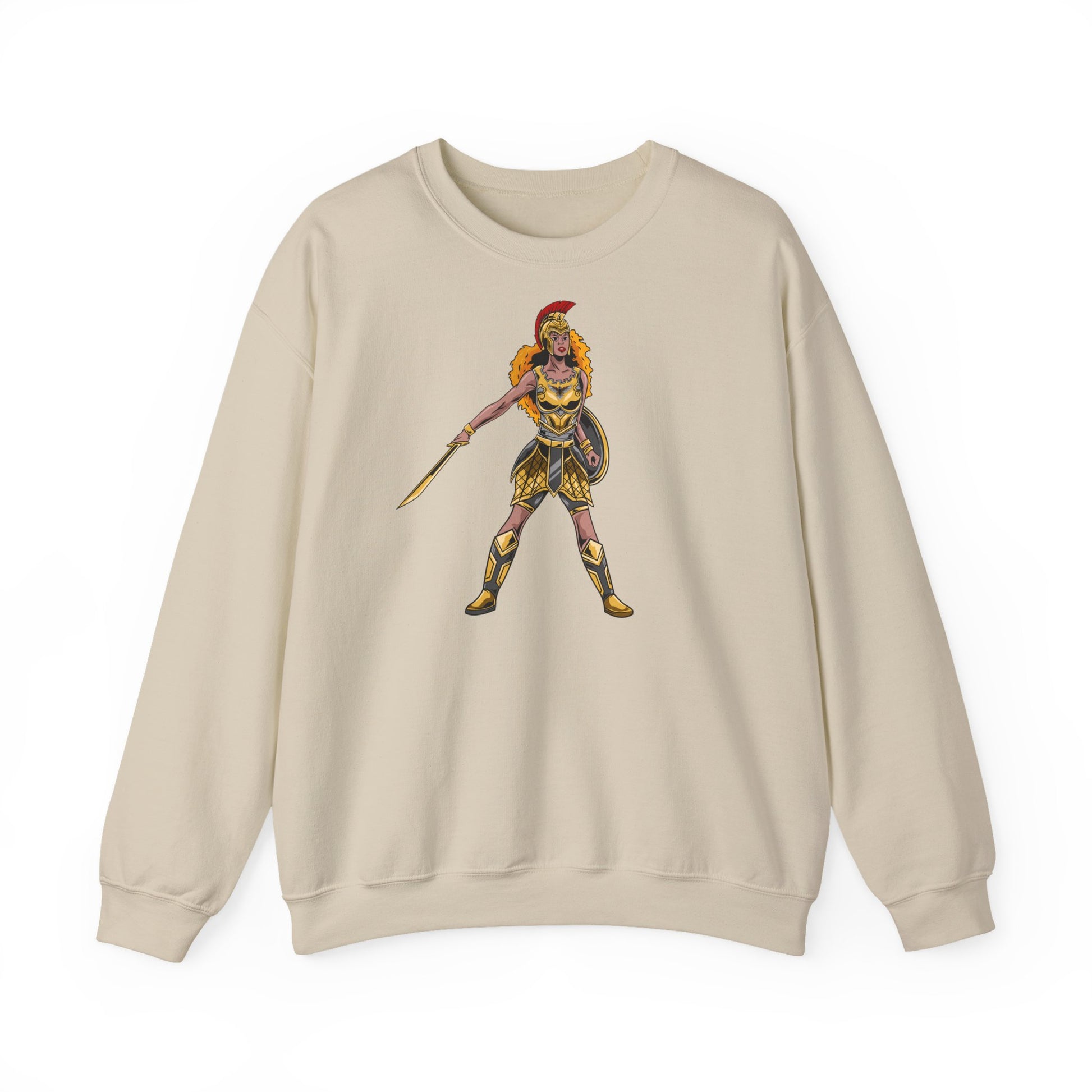 Sand color Inspirational The Woman of Faith sweatshirt from The Original